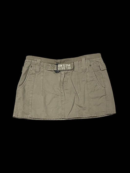 G-STAR RAW "PLEATED SKIRT MINI" M