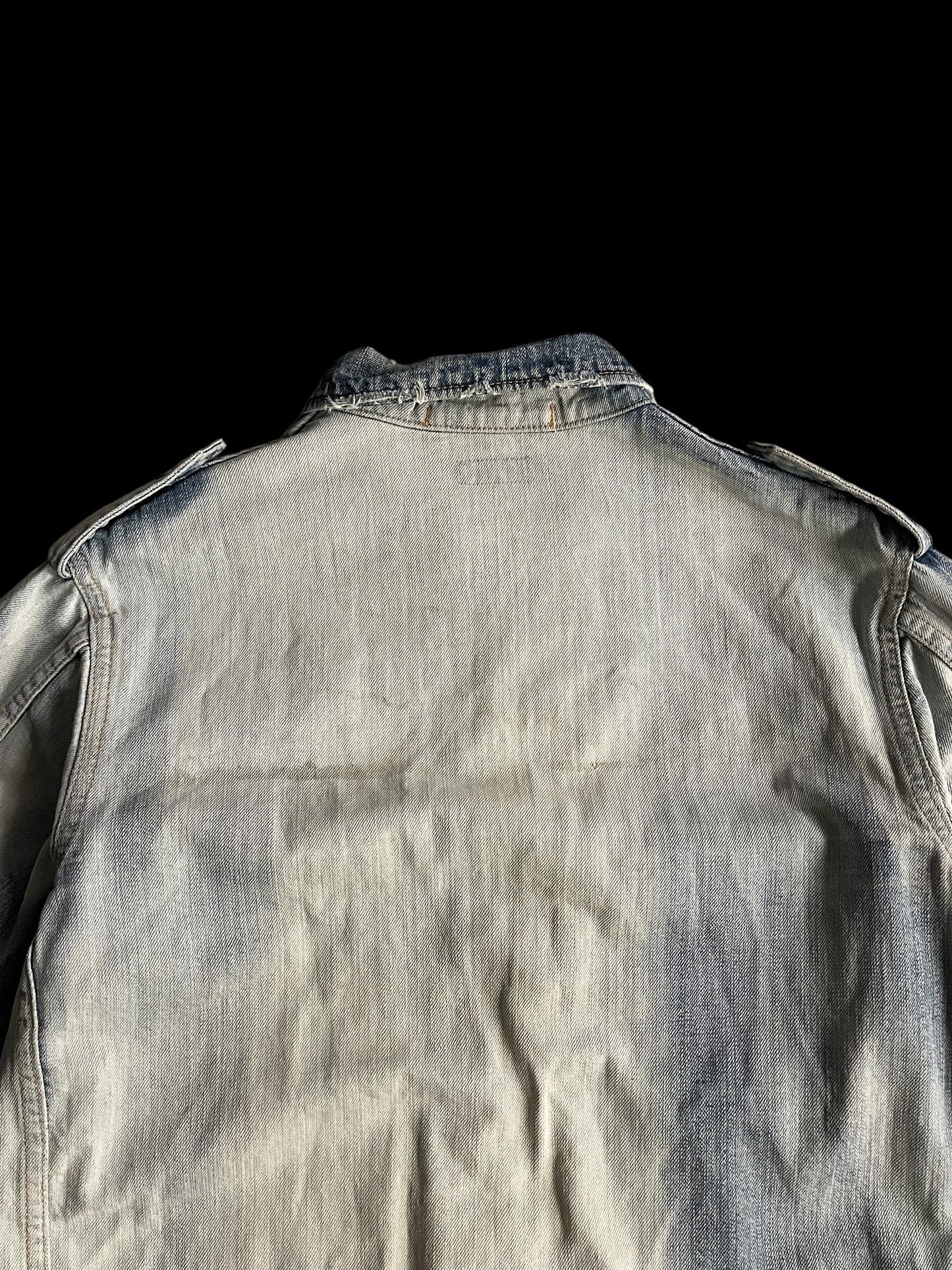 ETERNAL MULTI-PKT DENIM JACKET - L