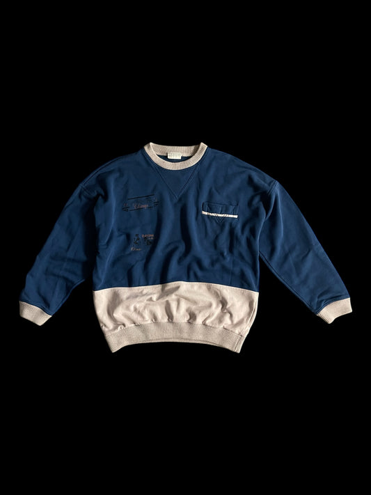 ADIDAS “BOXING IN THE 30’S” CREWNECK SWEATSHIRT - M