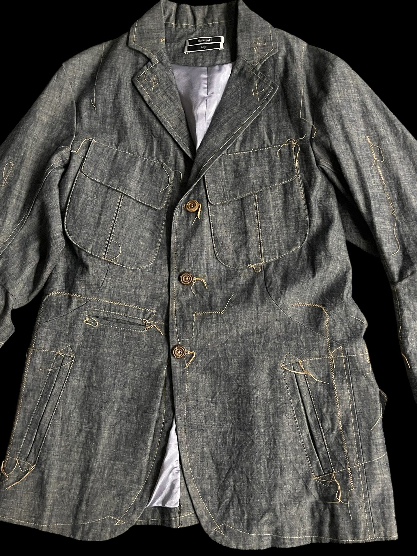 UPPERCUT DECONSTRUCTED FIELD JACKET - L