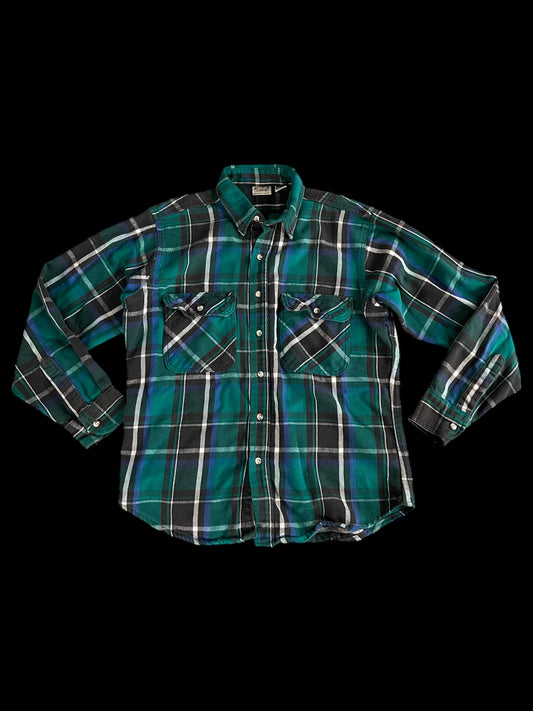 FIVE BROTHER WORKWEAR PLAID SHIRT - L