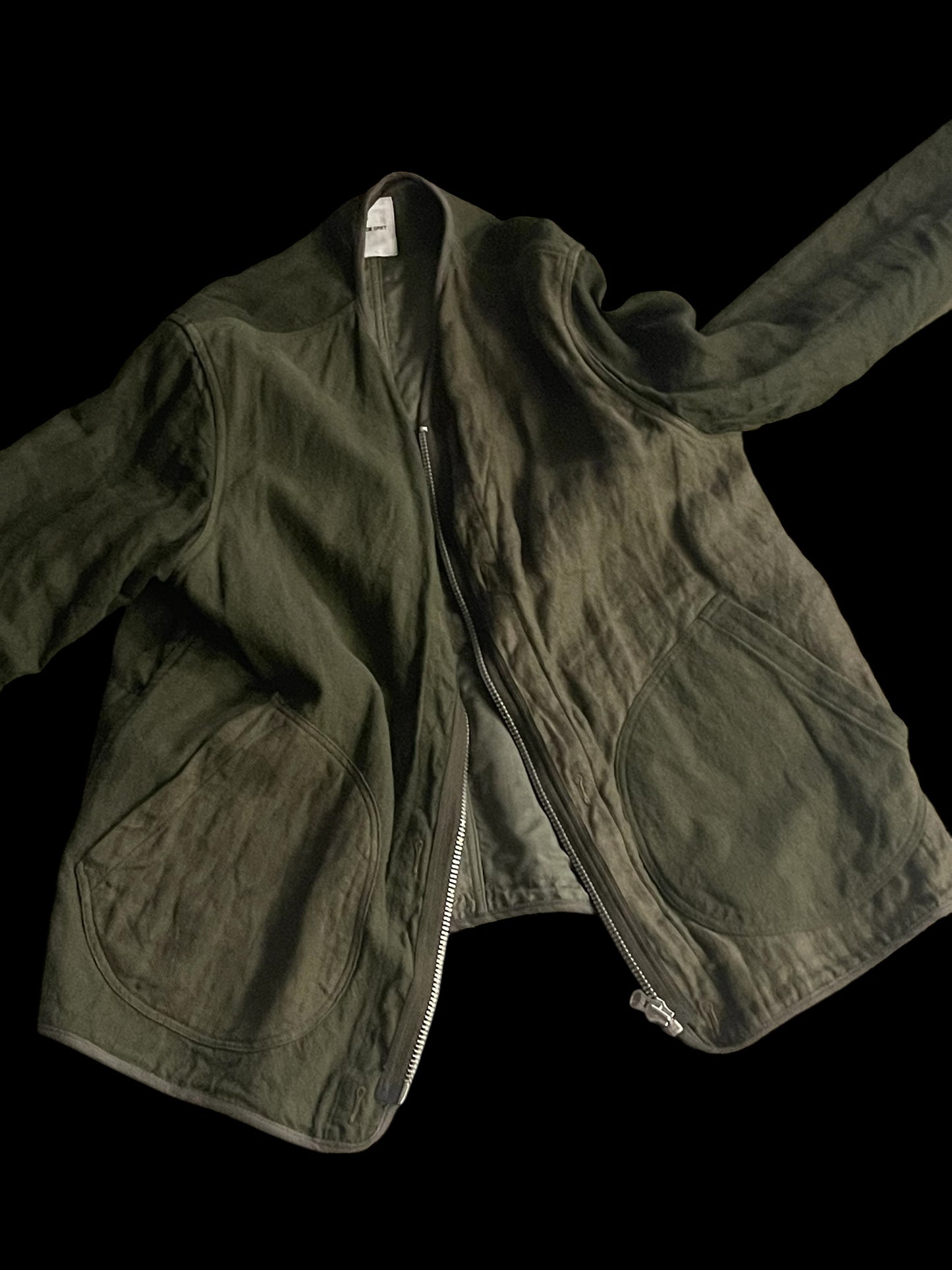 SAGE DE CRET PATCHWORK LINER - L