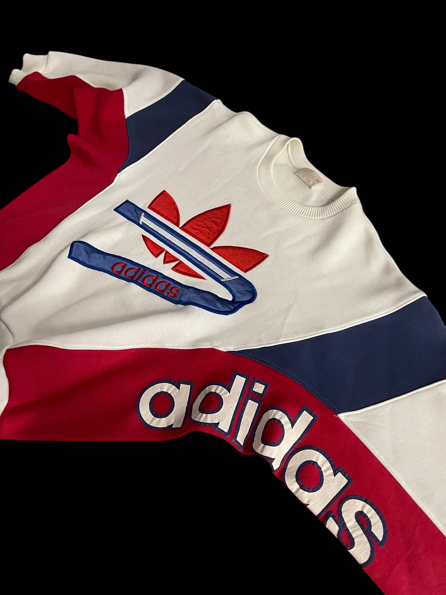 ADIDAS X DESCENTE MULTI-CLR CREWNECK SWEATSHIRT - M