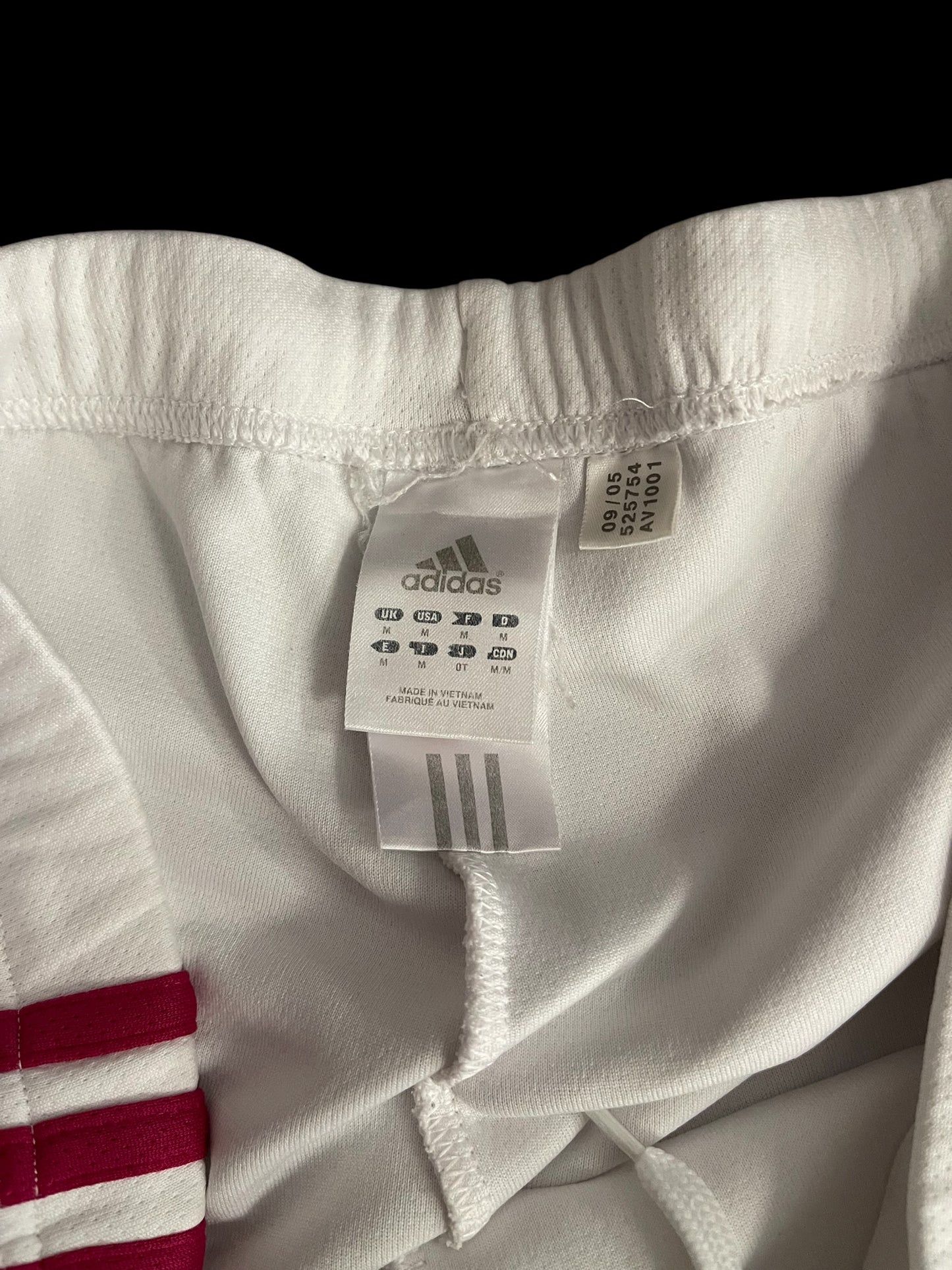 ADIDAS DRAWSTRING TRAINING PANTS - M