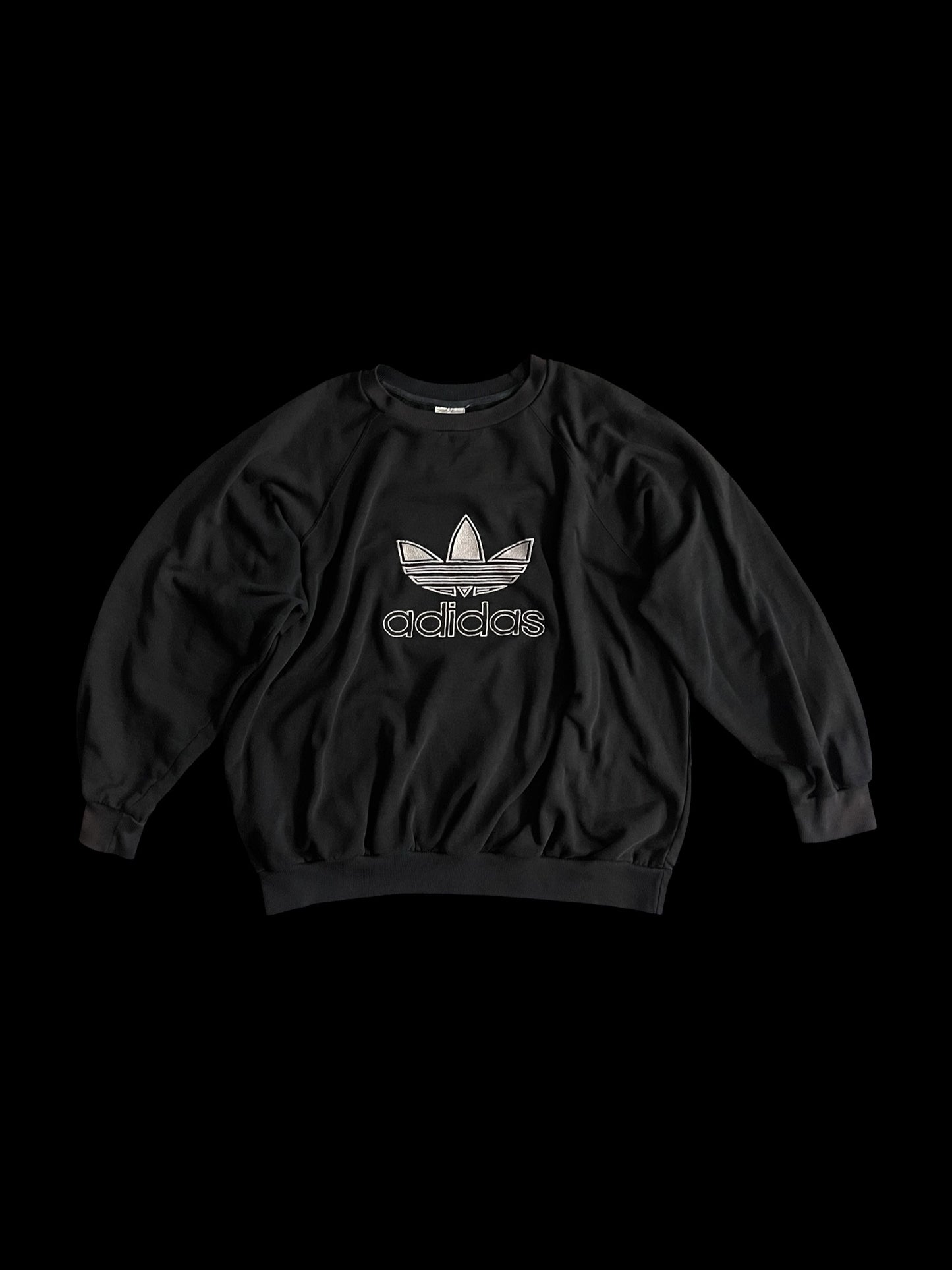 ADIDAS TREFOIL CREWNECK SWEATSHIRT - L