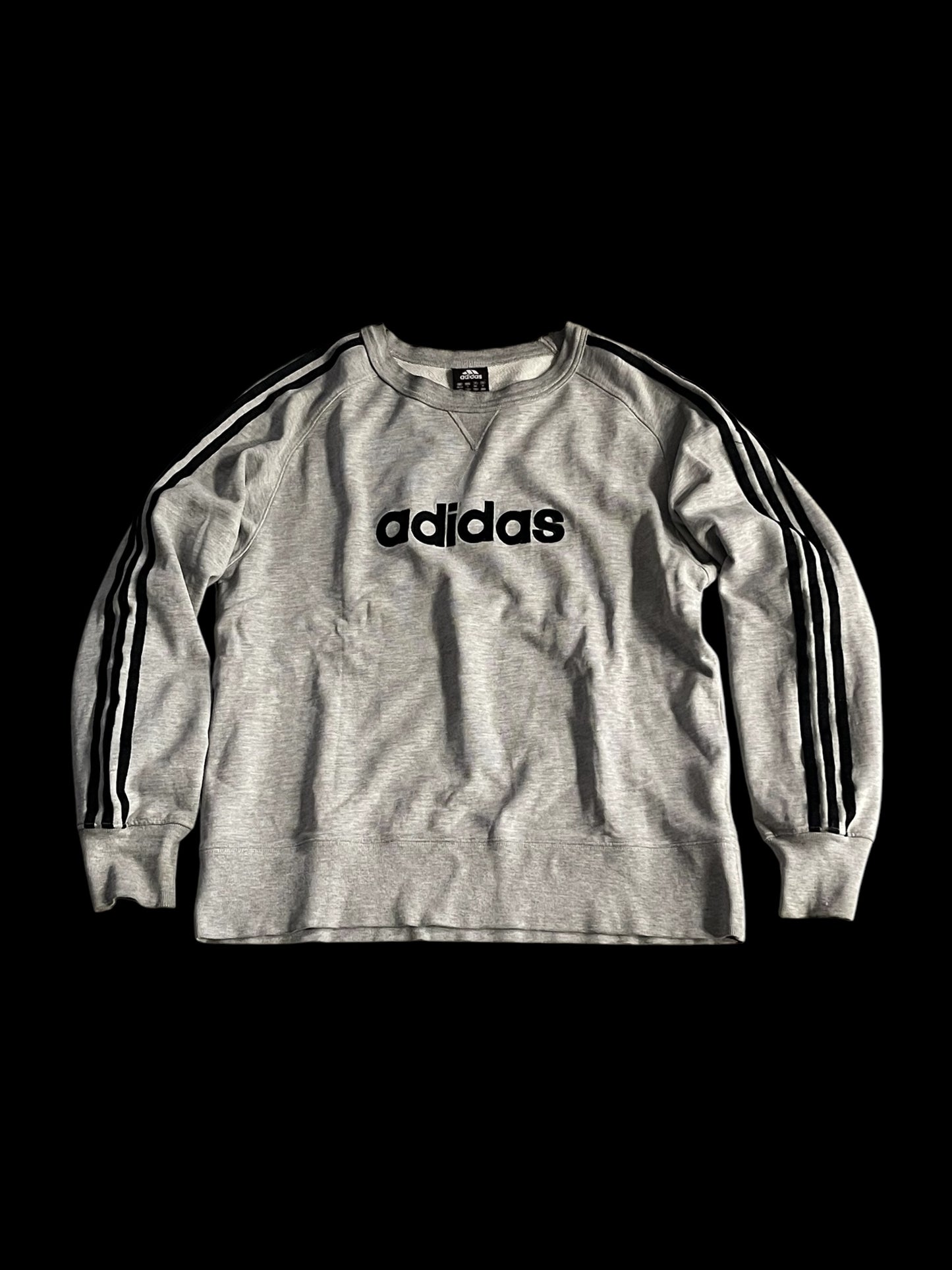 ADIDAS CLASSIC 3-STRIPE CREWNECK - M