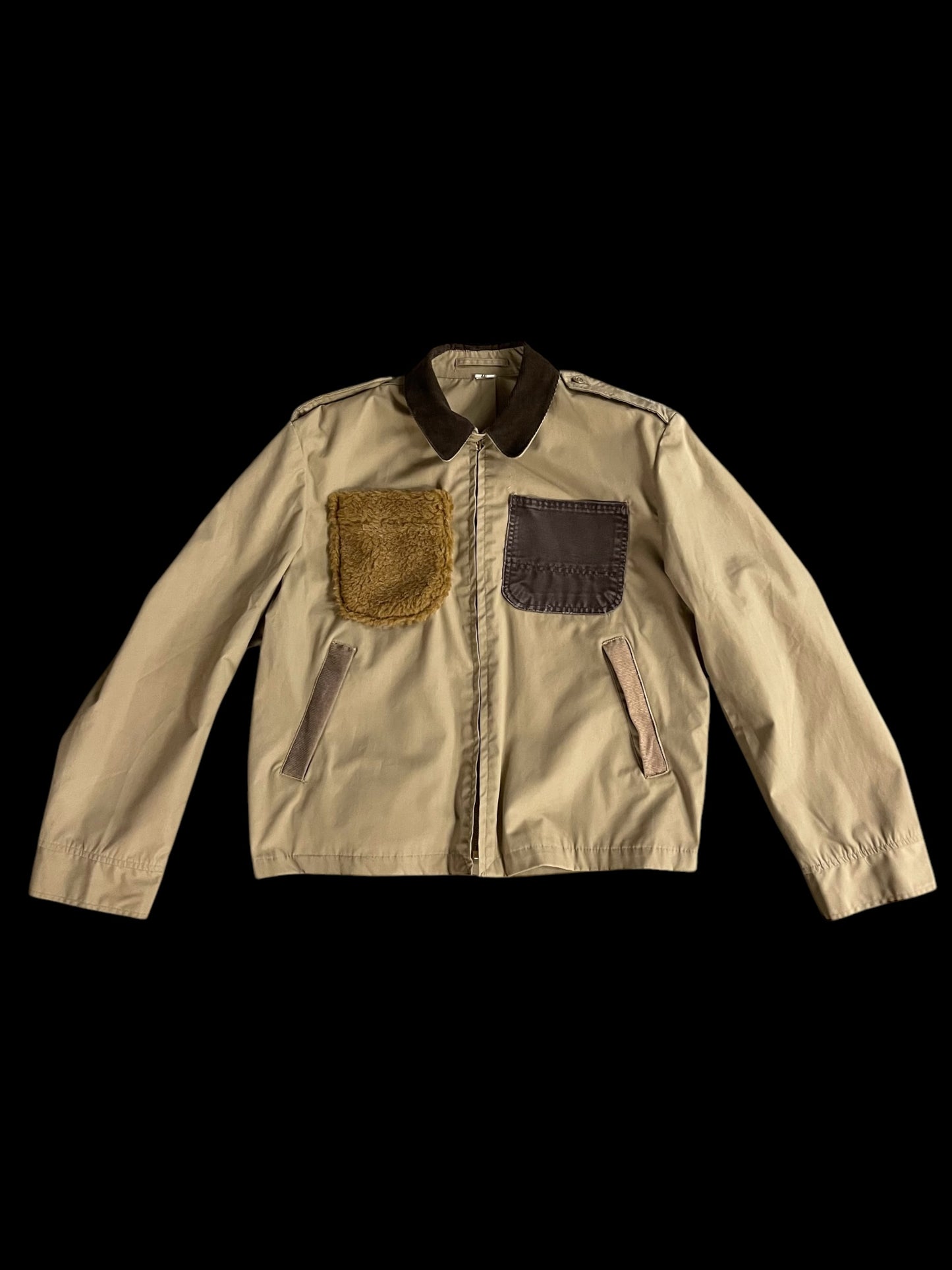 MILITARY WINDBREAKER JACKET - L