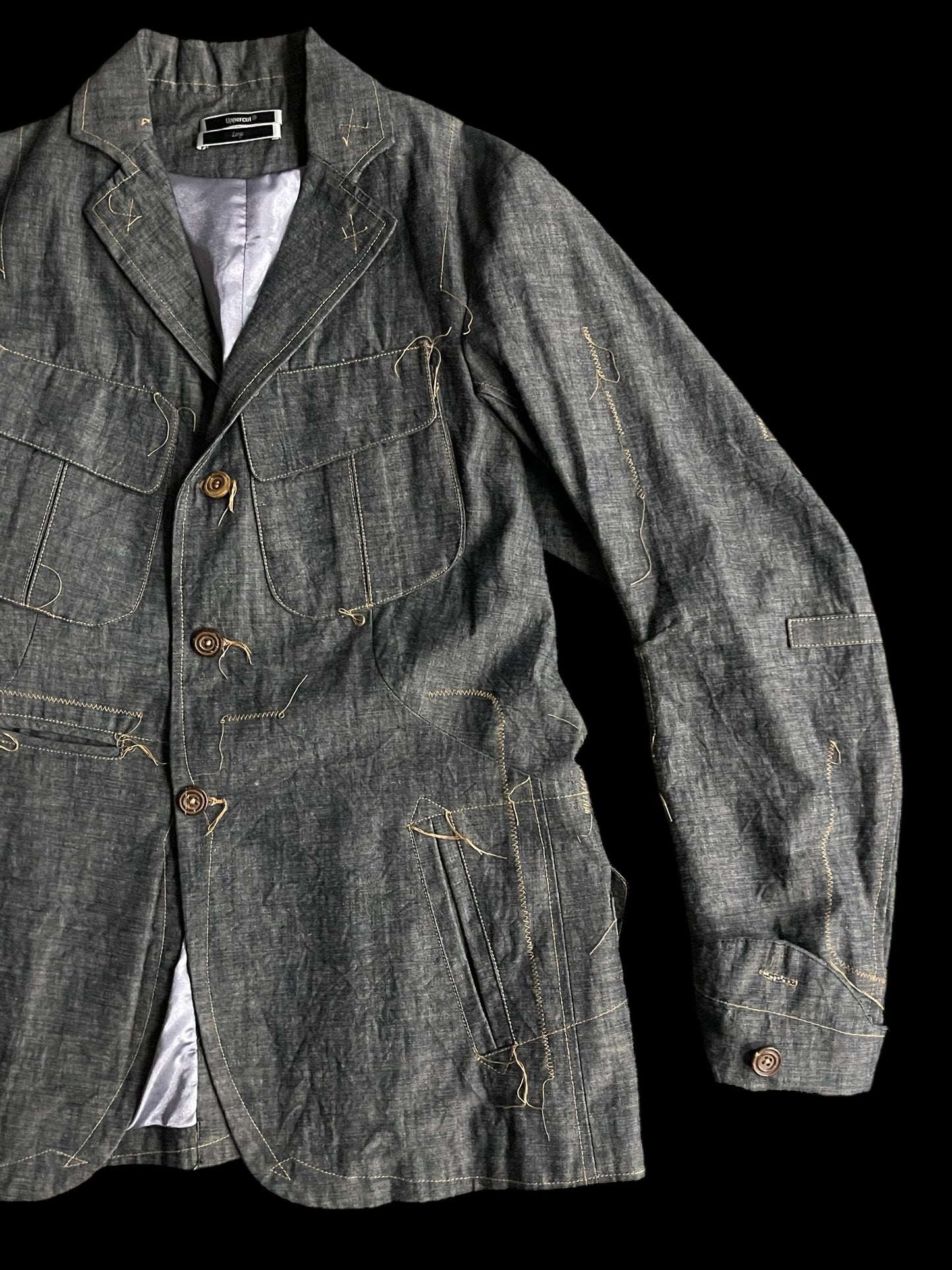 UPPERCUT DECONSTRUCTED FIELD JACKET - L