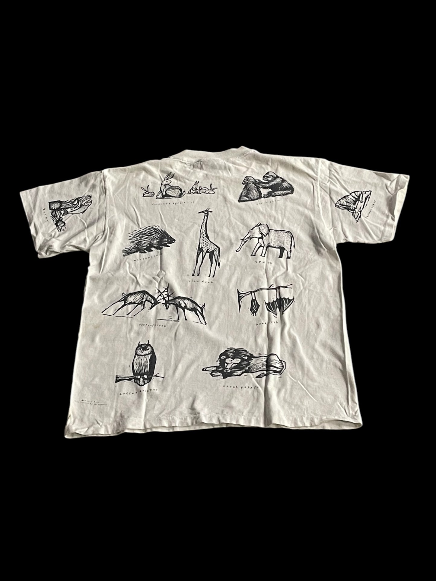 YOUR HEAD GOES HERE GRAPHIC T-SHIRT - L