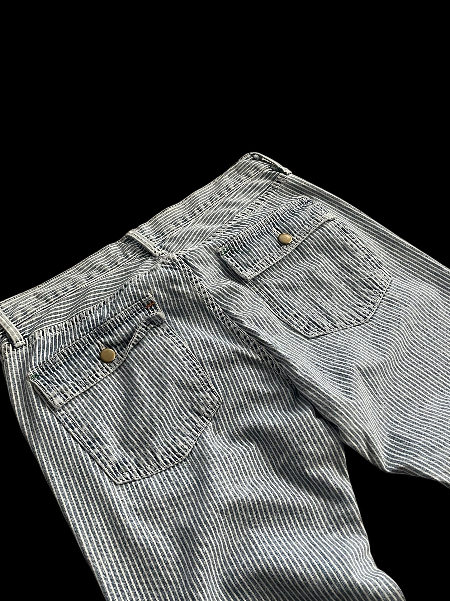 SAVE KHAKI PIN-STRIPE PANTS - 32