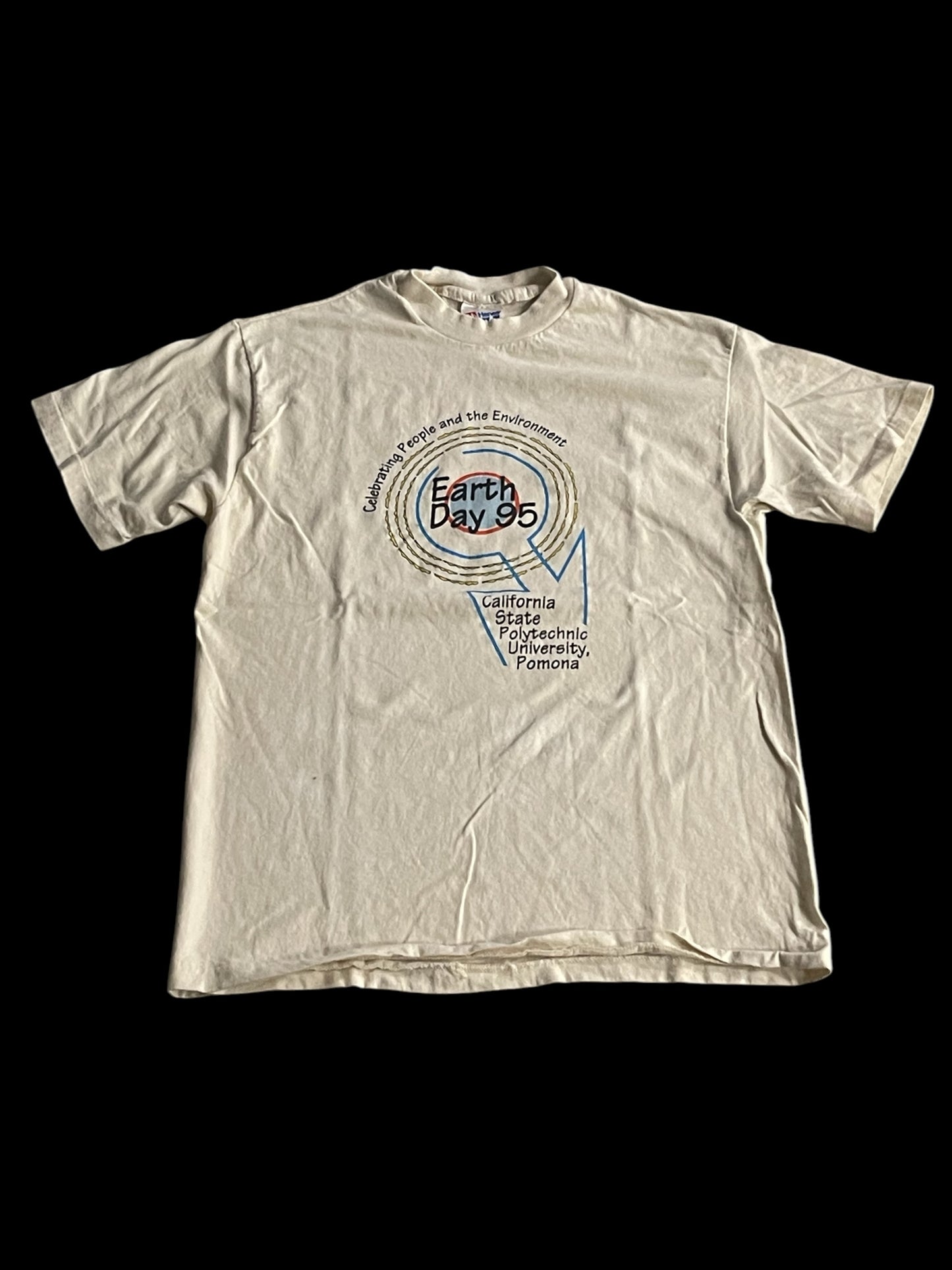 CAL STATE POLY 95’ EARTH DAY T-SHIRT - M