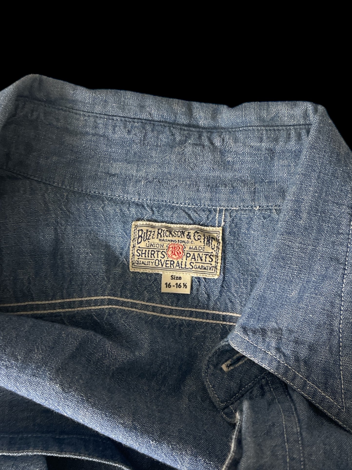 BUZZ RICKSON & CO. CHAMBRAY - XL