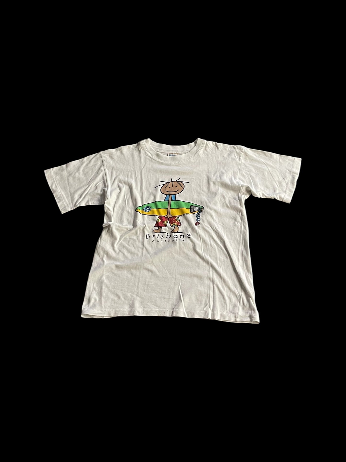 EARTH NYMPH DESIGN GRAPHIC T-SHIRT - M