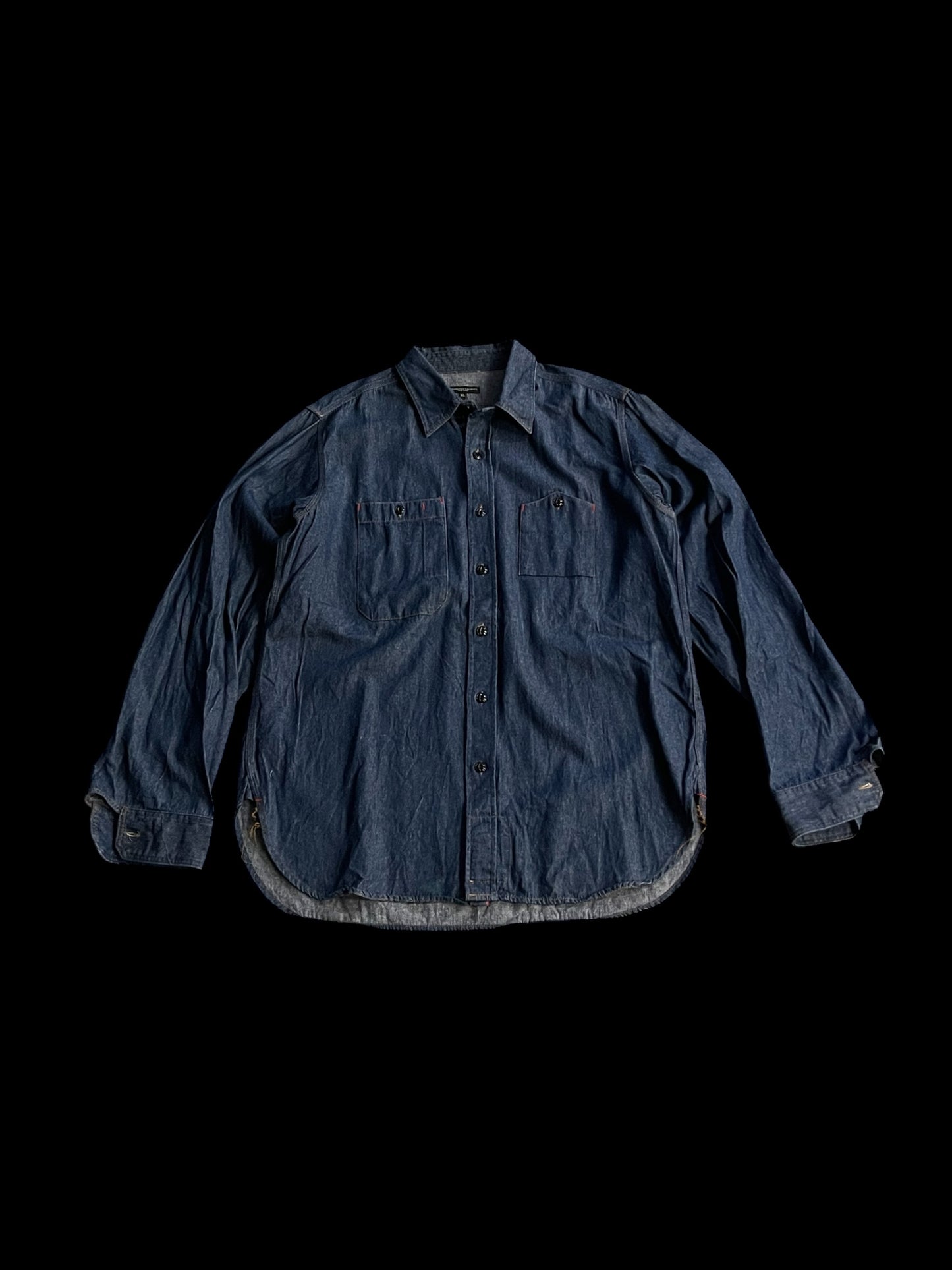 ENGINEERED GARMENTS INDIGO SHIRT - XL