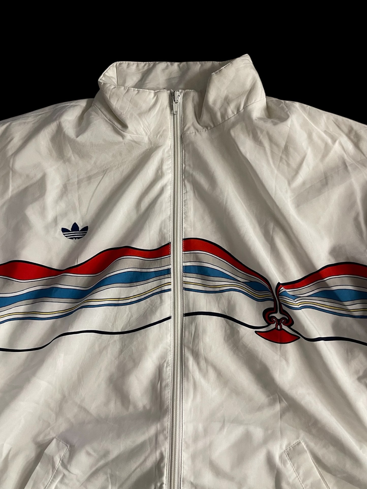 ADIDAS (IVAN LENDL) THE FACE TENNIS JACKET - M