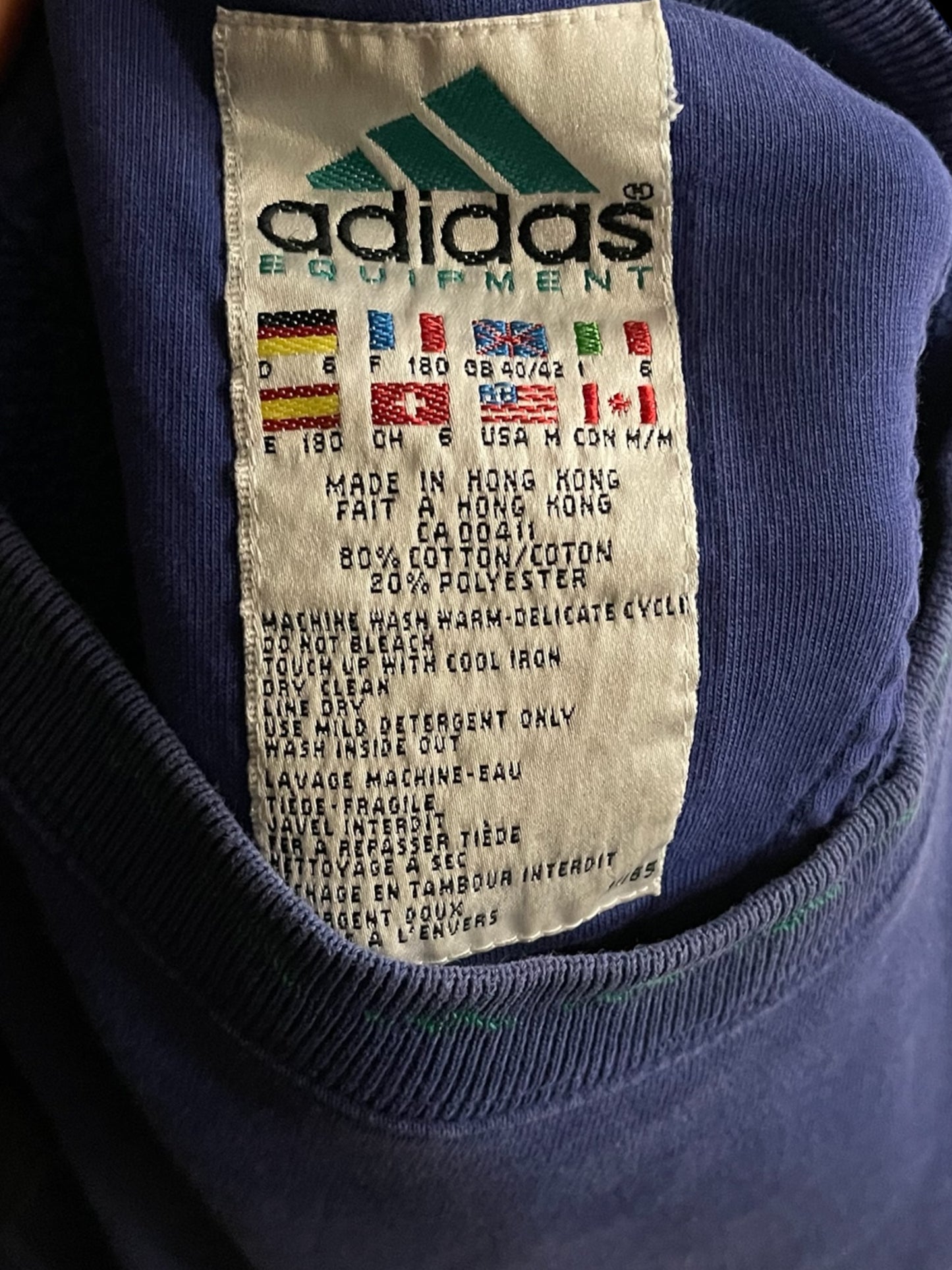ADIDAS EQT CREWNECK SWEATSHIRT - M