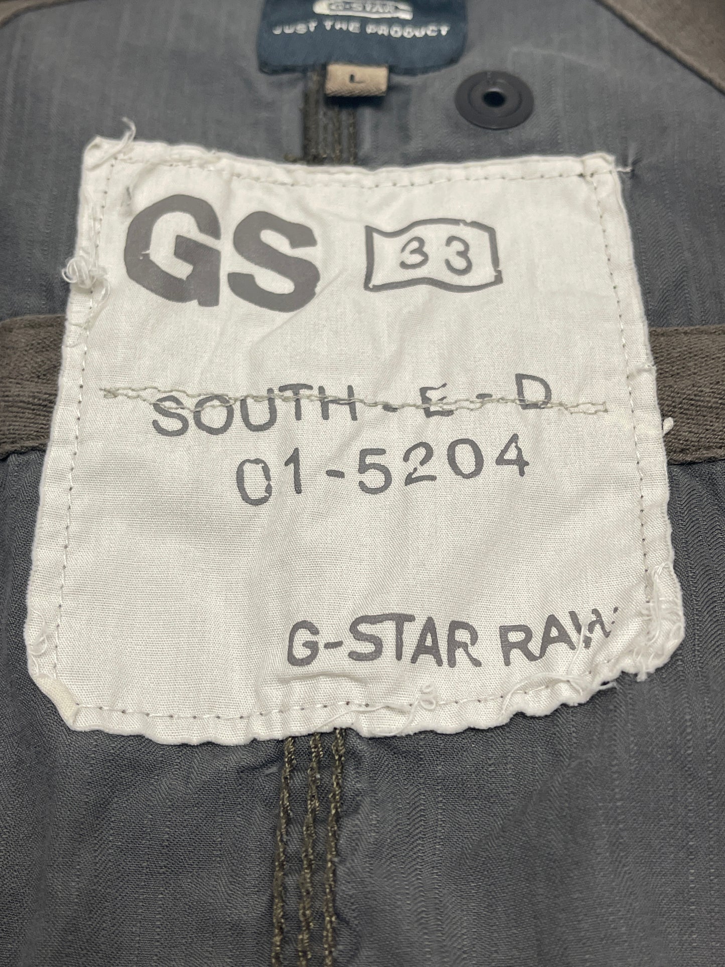 G-STAR RAW “BLAN SHIRT L/S” - L