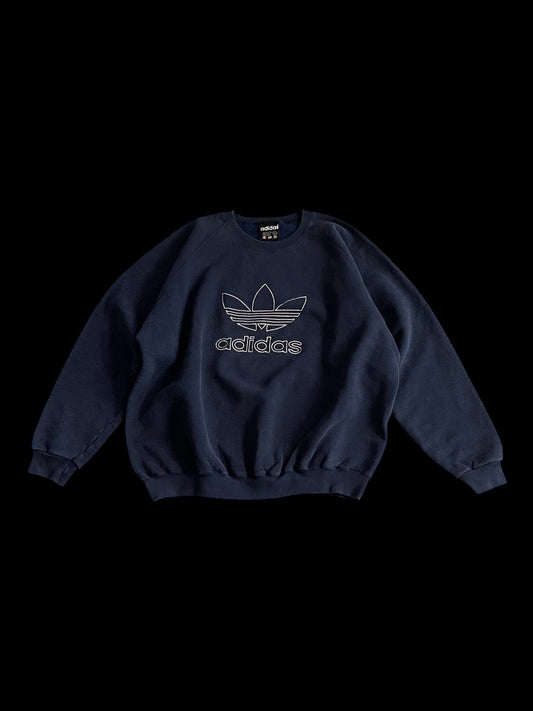 ADIDAS TREFOIL CREWNECK SWEATSHIRT - L