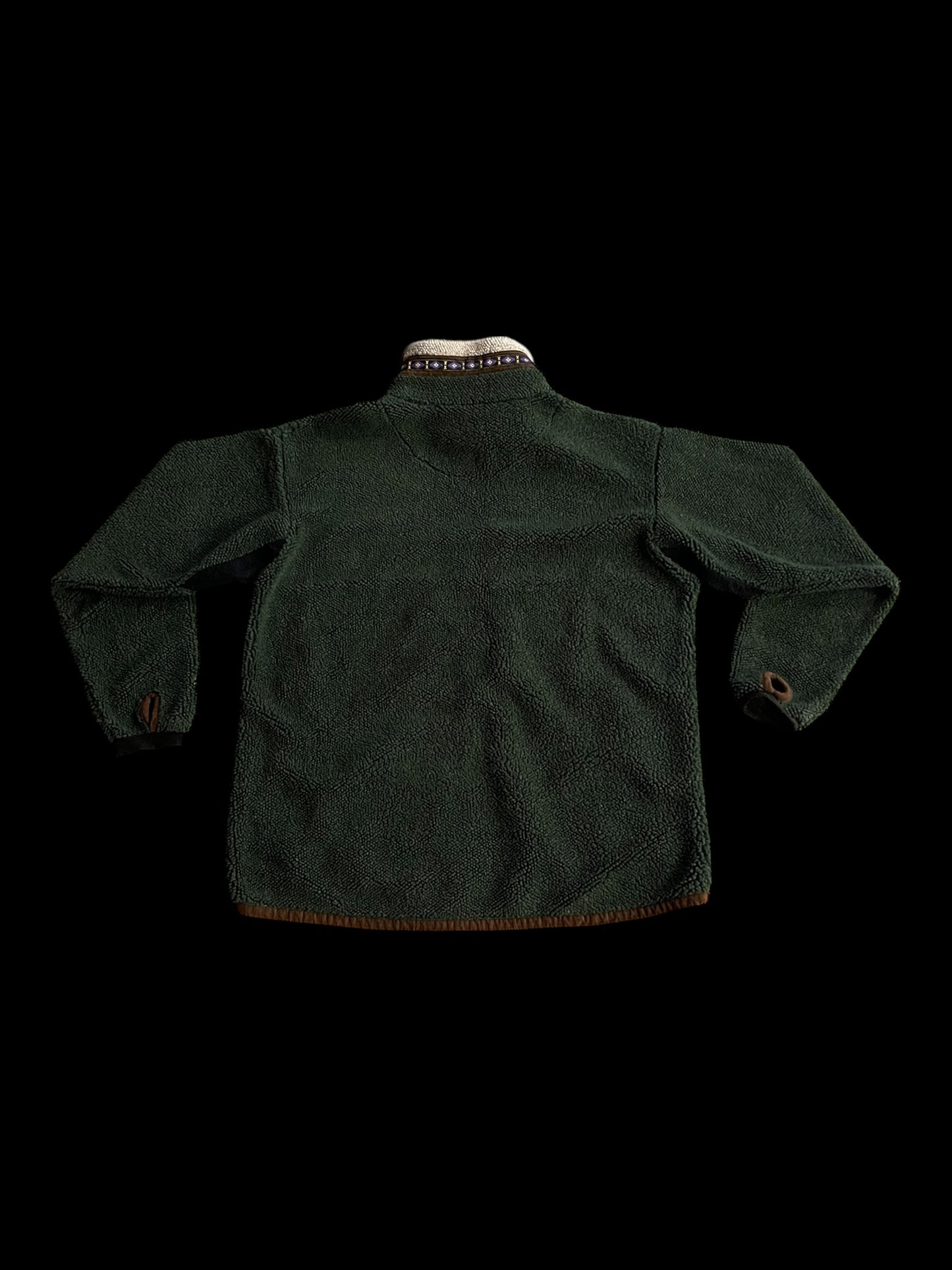 ALF POLYESTER ZIP DOWN FLEECE - L