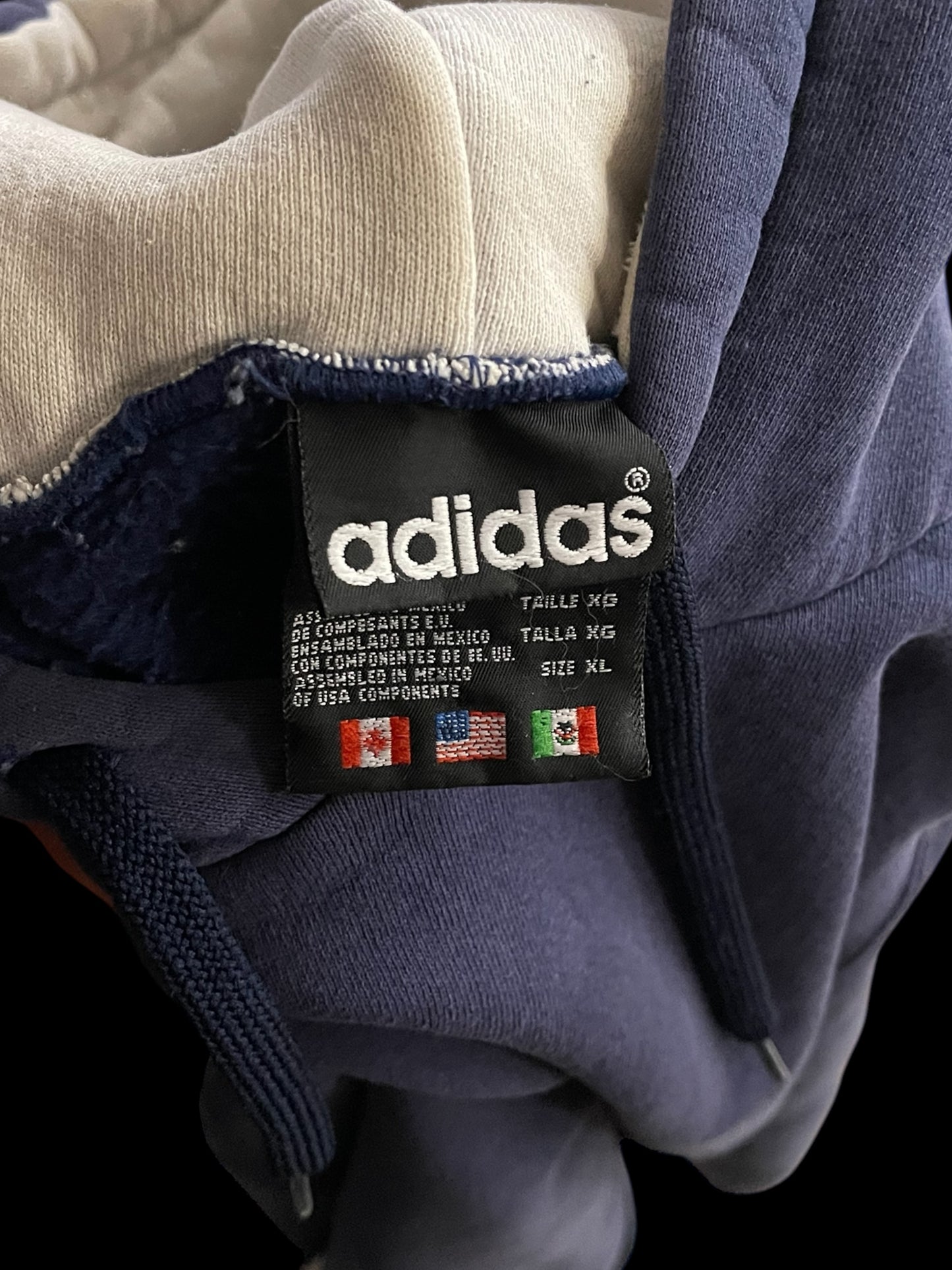 ADIDAS HEAVYWEIGHT TREFOIL PULLOVER HOODIE - XL