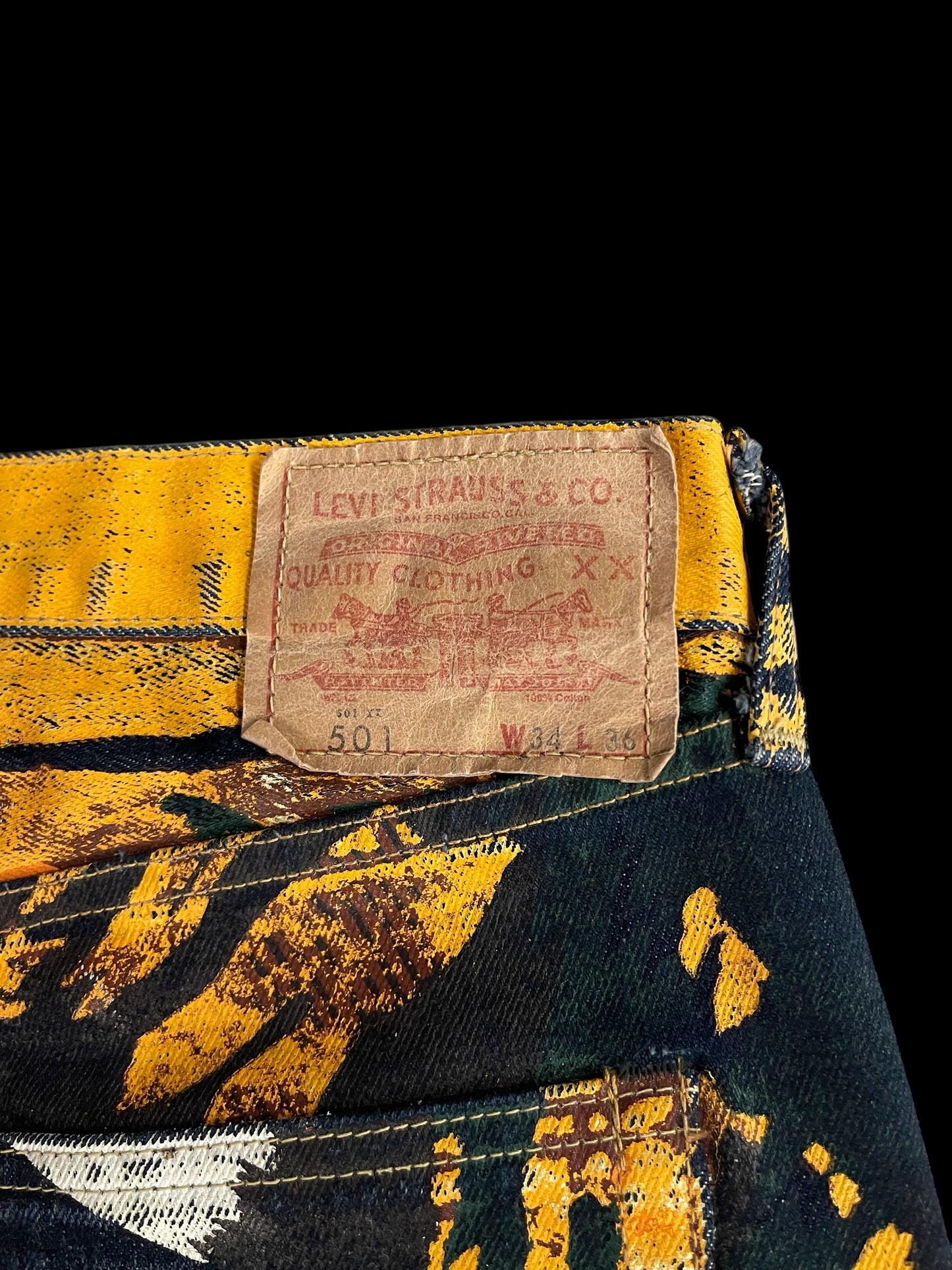 LEVIS 501 LIMITED EDITION BANNER SERIES