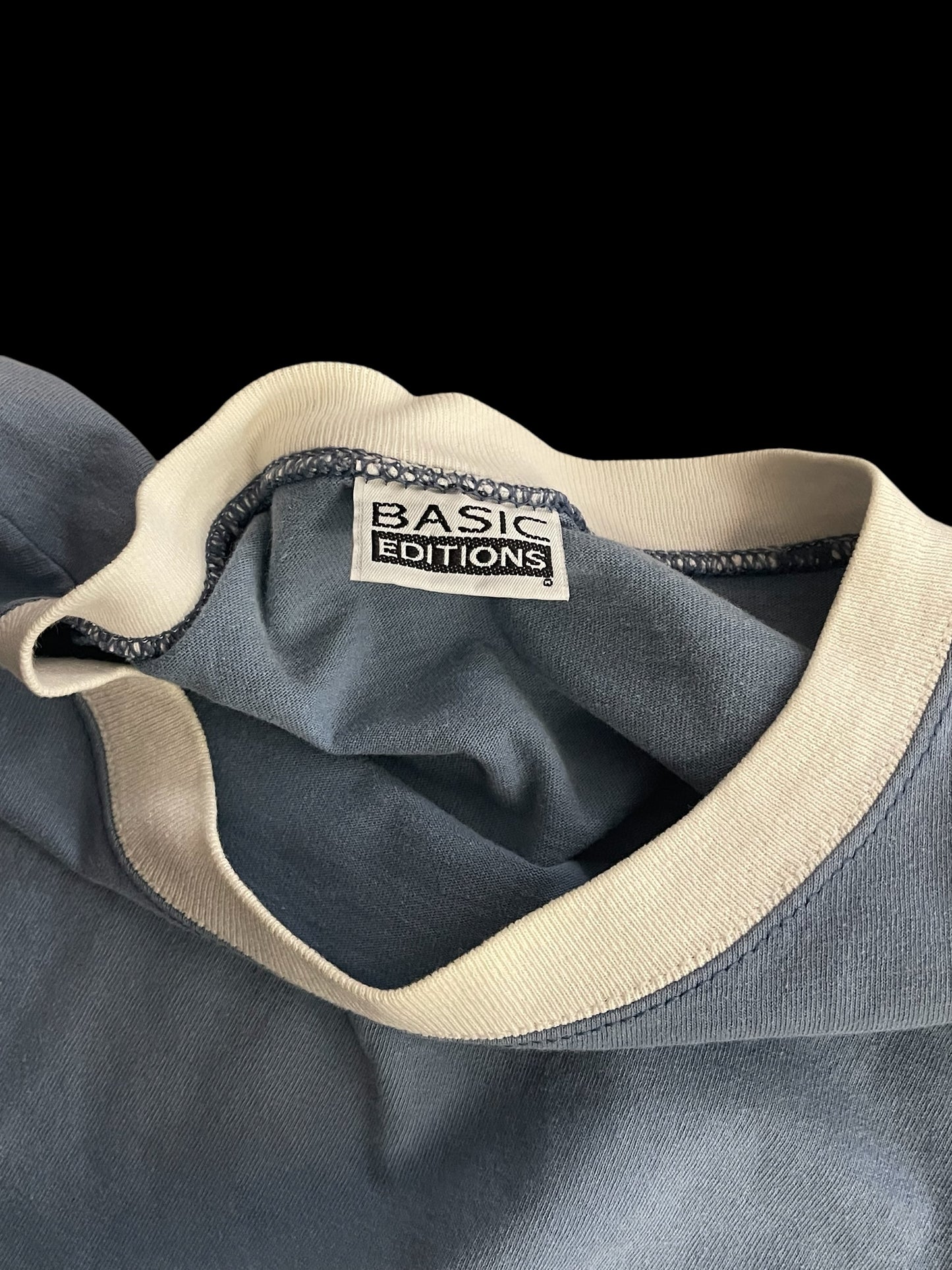 BASIC EDITION BLUE T-SHIRT - L