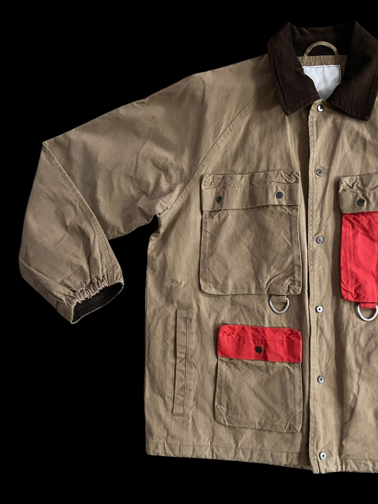 LIBERAIDERS CANVAS HUNTING JACKET - L