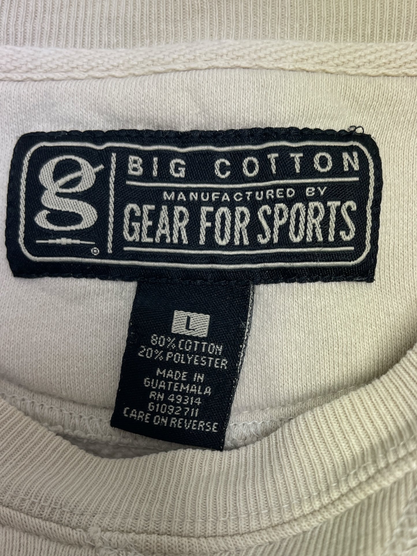 ALASKA BIG COTTON CREWNECK - L