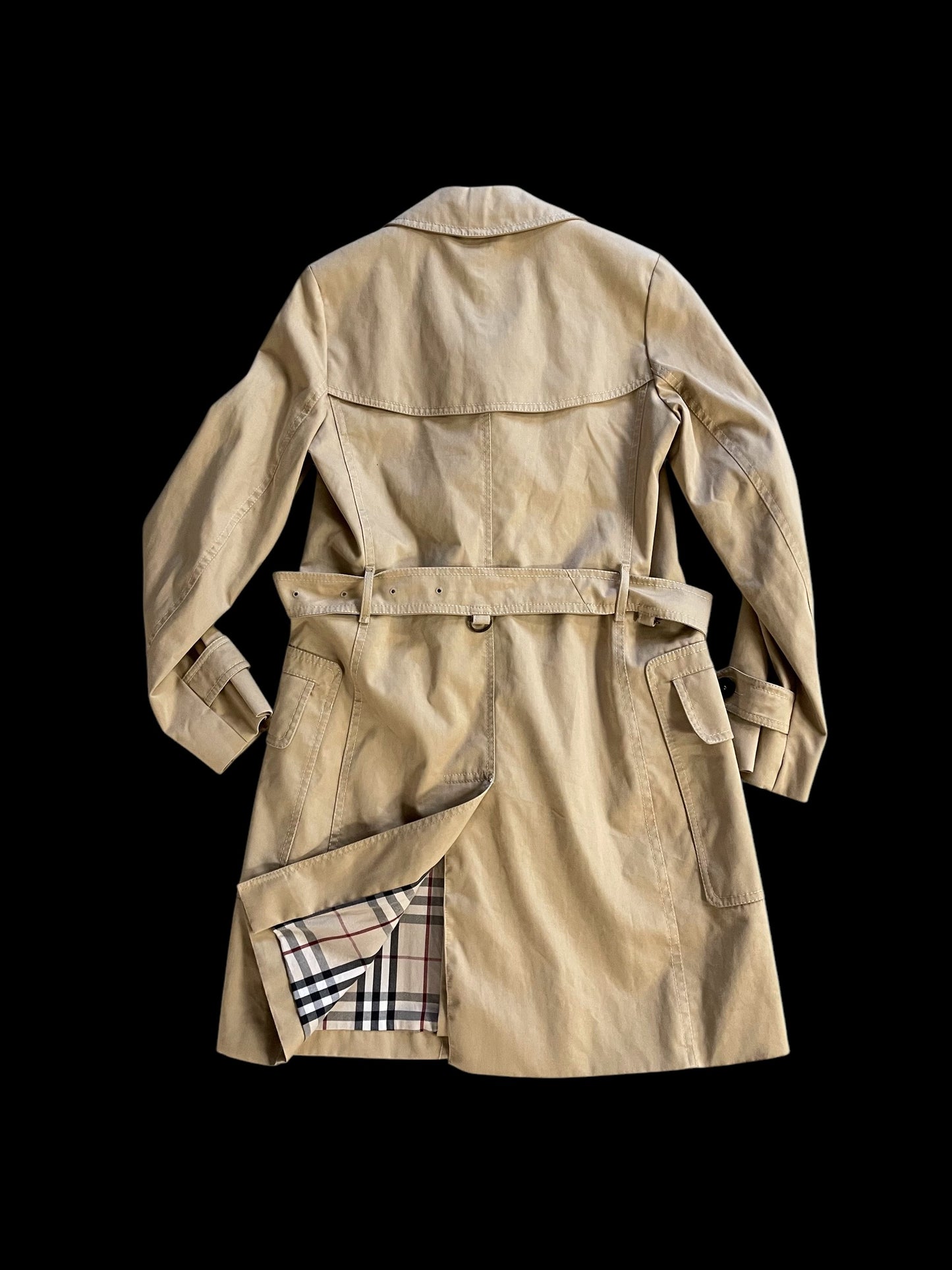 BURBERRY TRENCH COAT - S