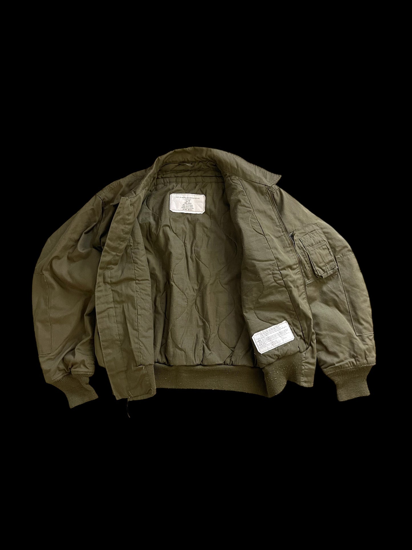 MILITARY BOMBER JACKET - L