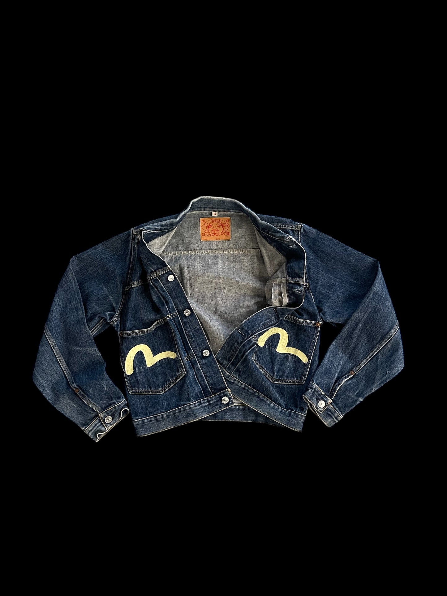 EVISU DENIM JACKET - M