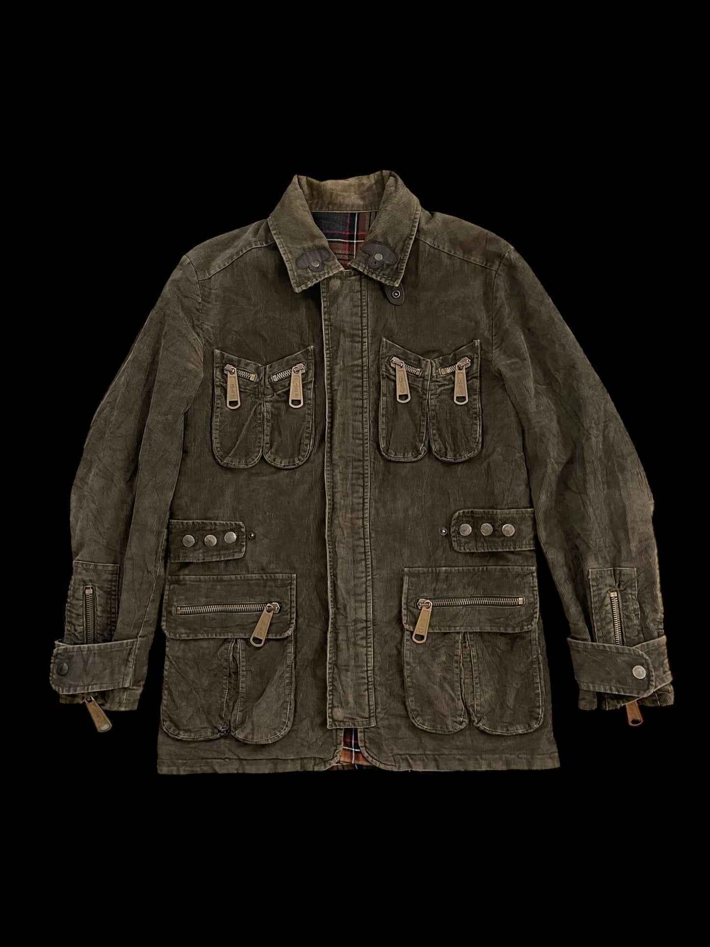 D&G CORDUROY JACKET - M