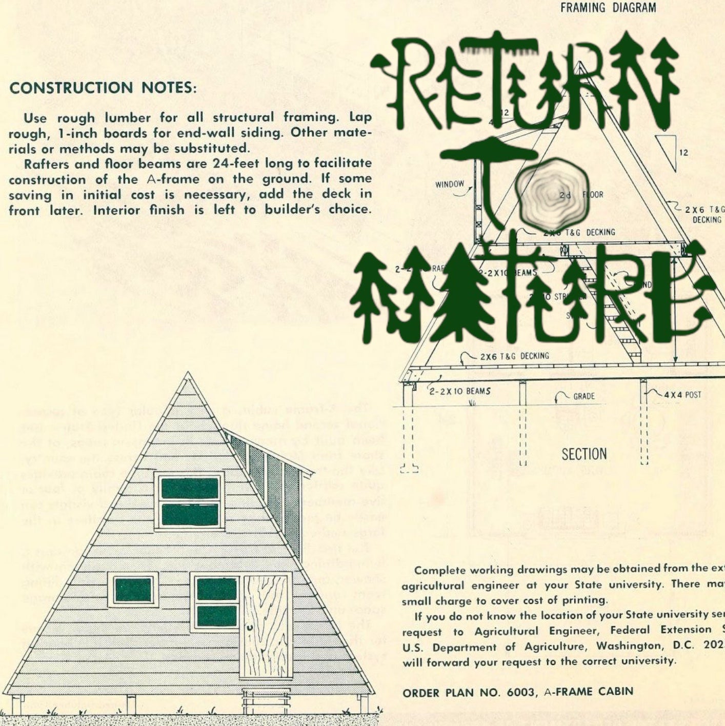 RETURN TO NATURE