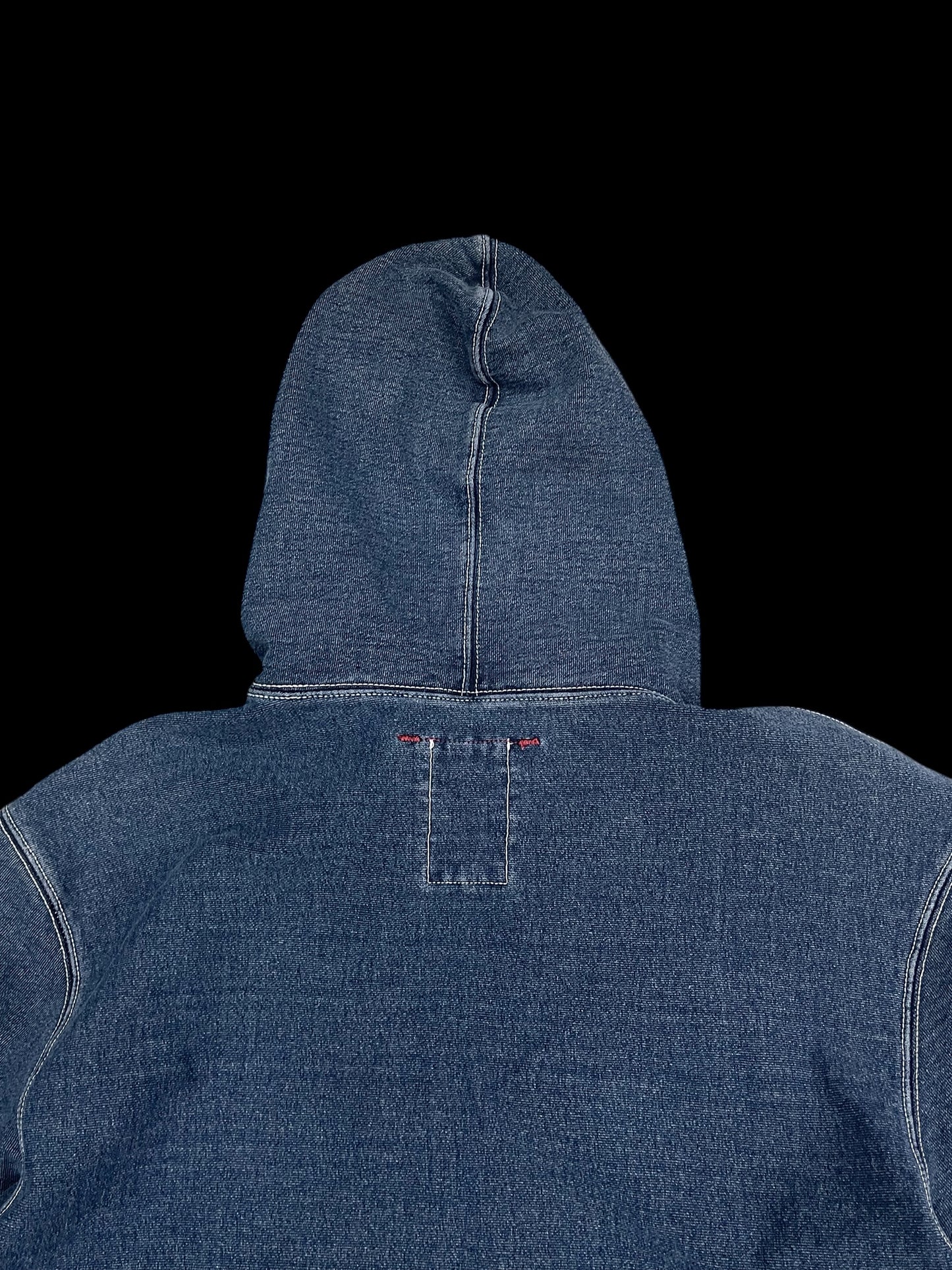 GAP DENIM PULLOVER SWEATSHIRT