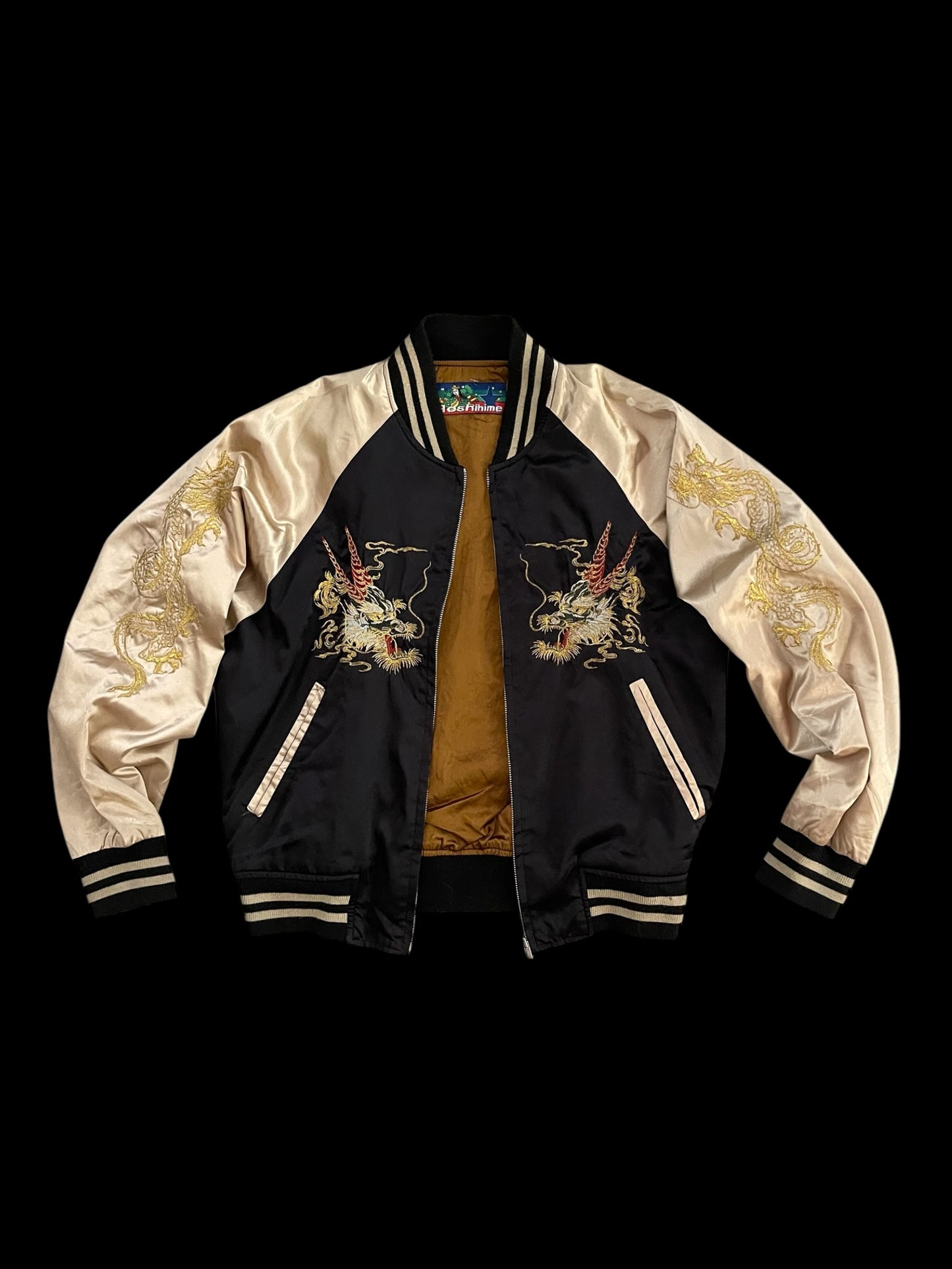 HOSHIHIME SUKAJAN BOMBER JACKET - L