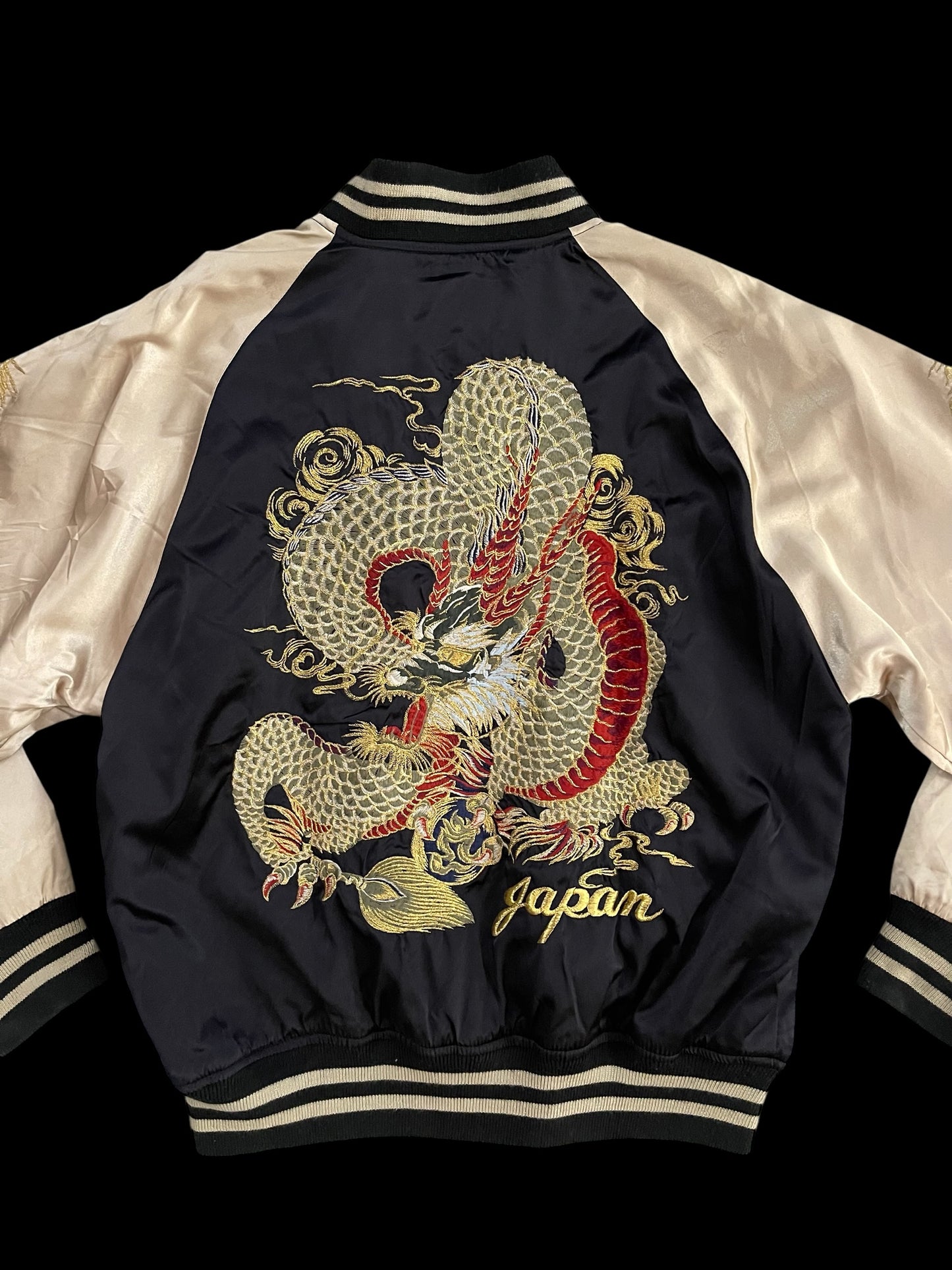 HOSHIHIME SUKAJAN BOMBER JACKET - L