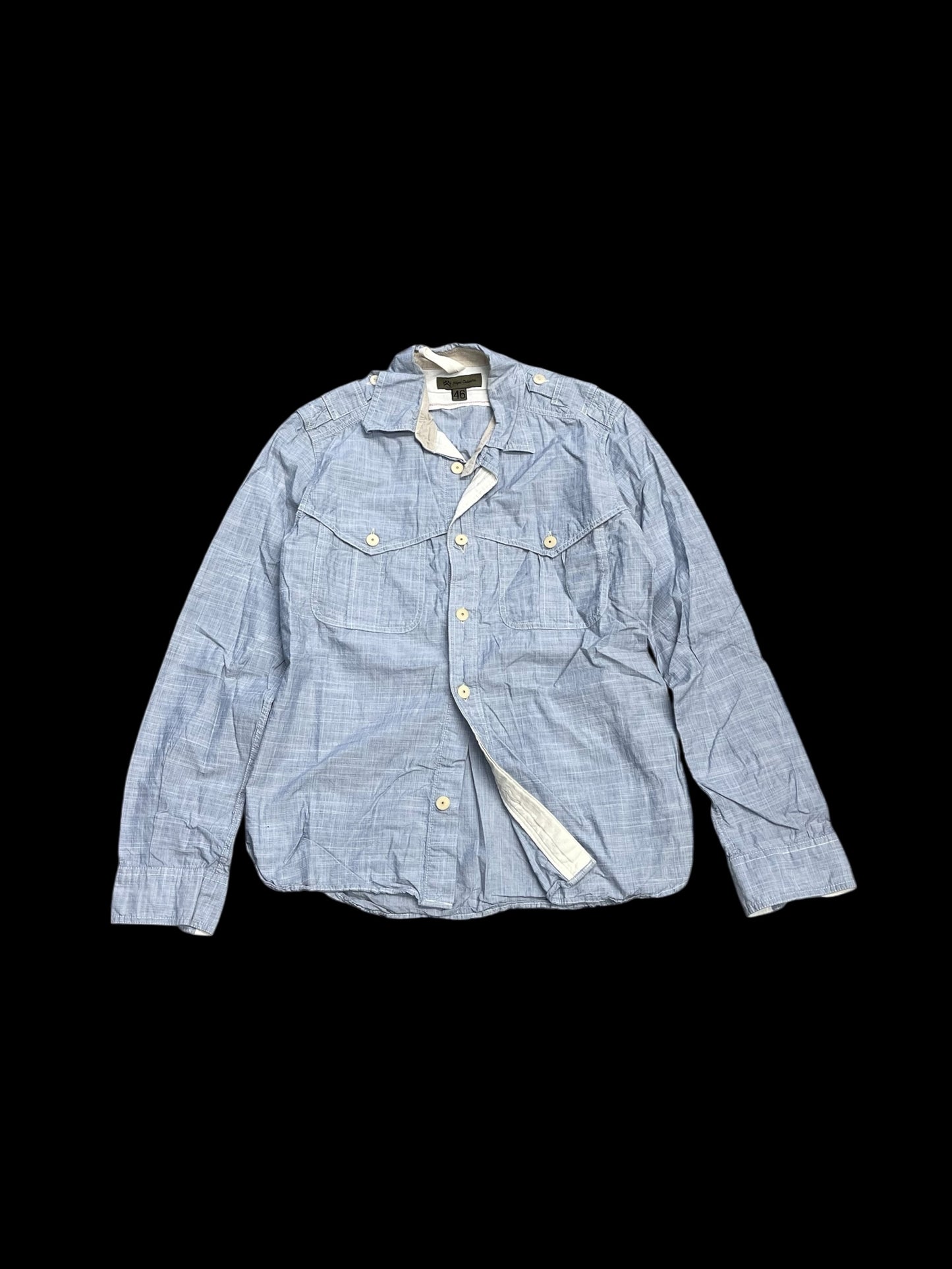 NIGEL CABOURN OXFORD SHIRT - S