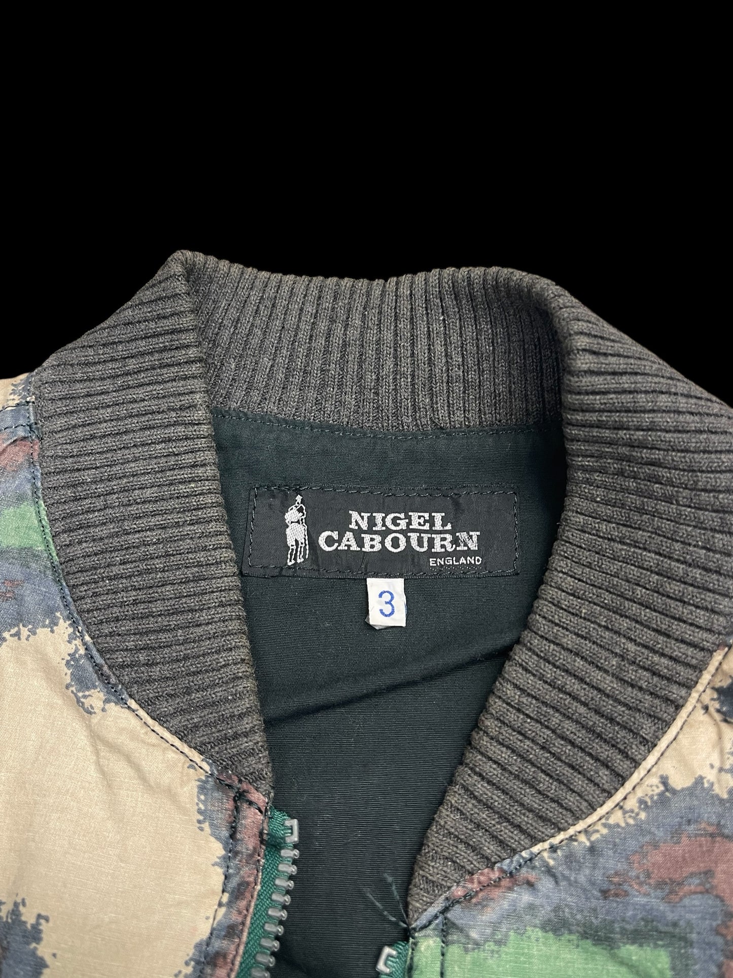 NIGEL CABOURN CAMO BOMBER - L