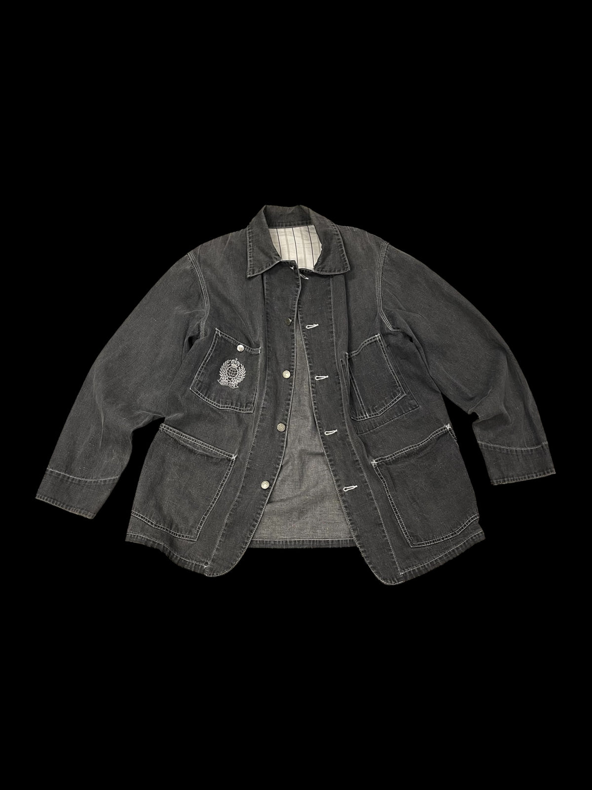 CHARCOAL WORKWEAR JACKET - M