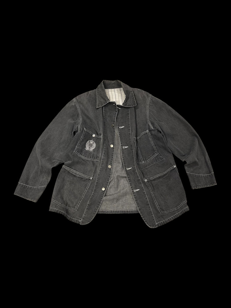 CHARCOAL WORKWEAR JACKET - M