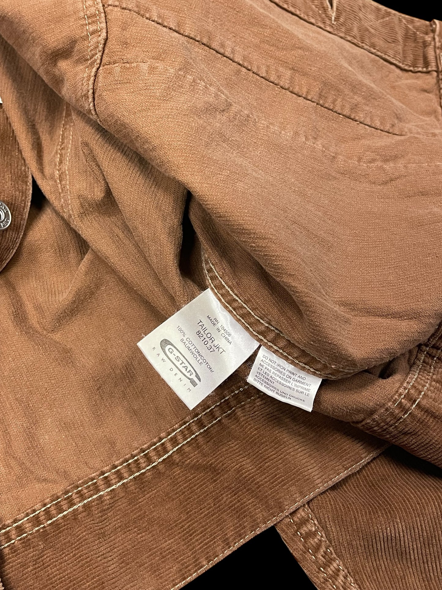 G-STAR RAW "TAILOR JKT" - XL