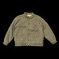 GYMNASIUM CORDUROY QUILTED FULL-ZIP BOMBER - M