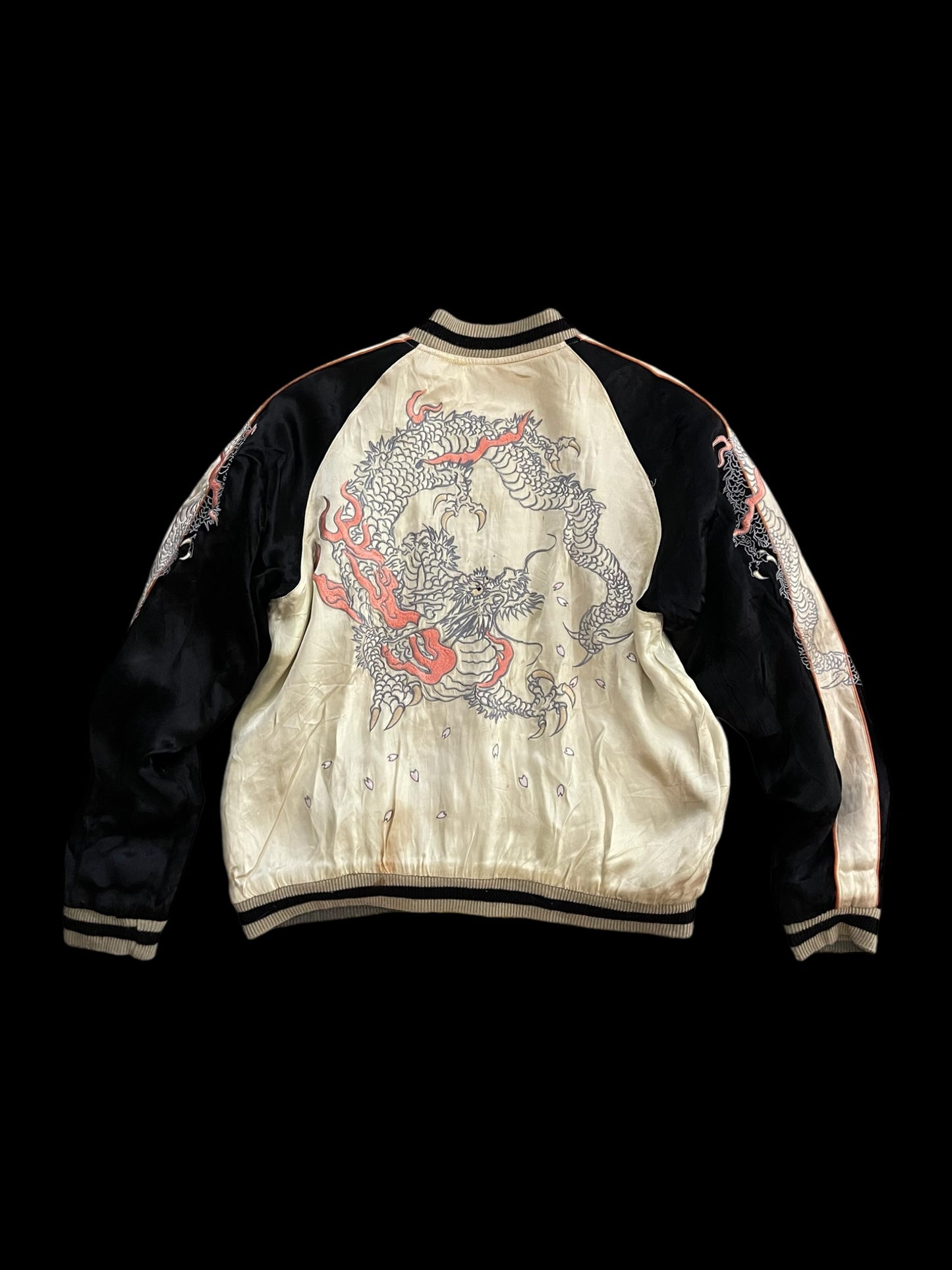 SUKAJAN REVERSABLE BOMBER JACKET - M