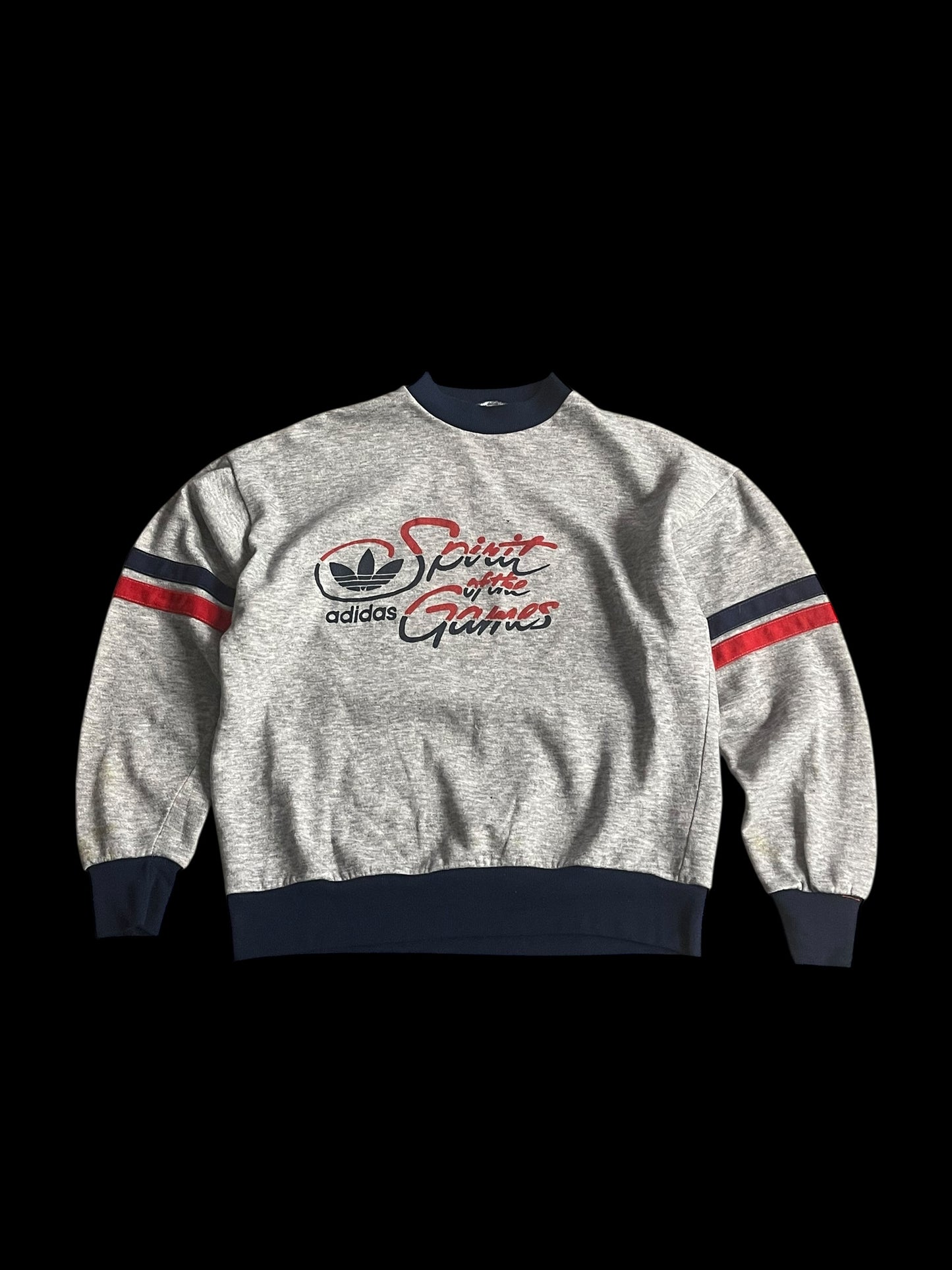 ADIDAS VINTAGE SWEATSHIRT - L