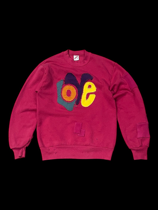 LOVE CREWNECK SWEATSHIRT - S
