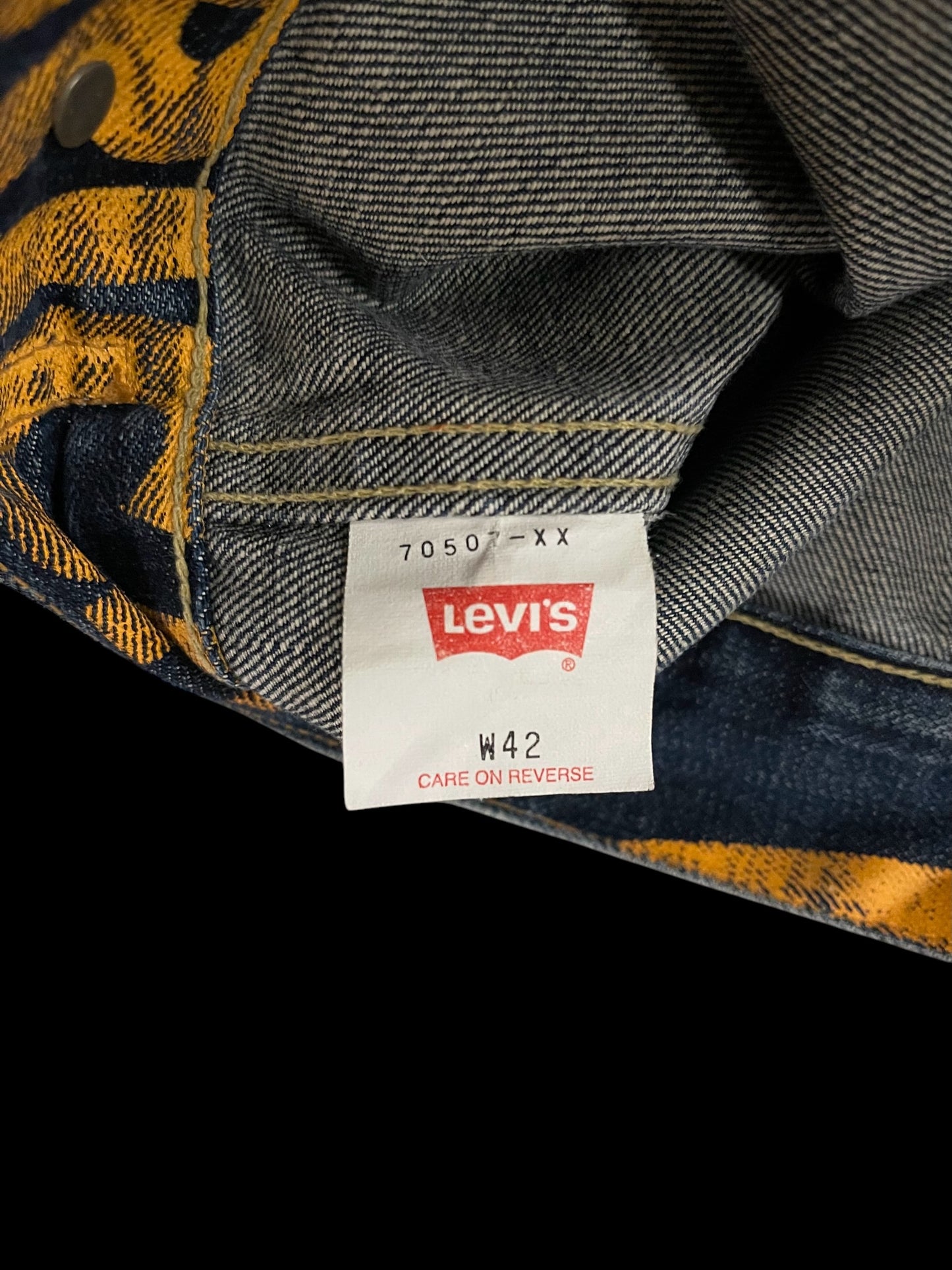 LEVIS 507 LIMITED EDITION BANNER SERIES JACKET