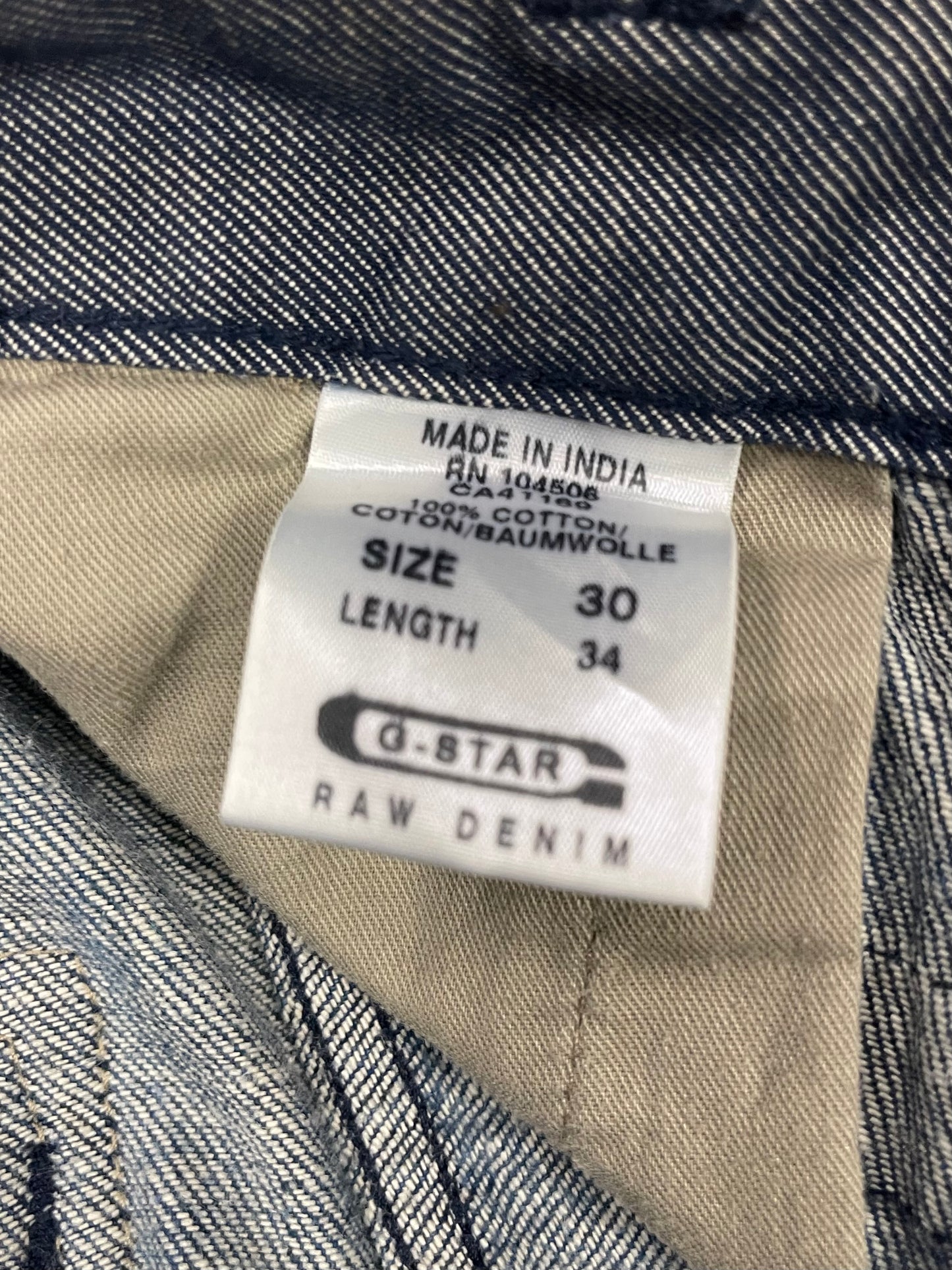 G-STAR RAW "CONCEPT ELWOOD" DENIM - 30