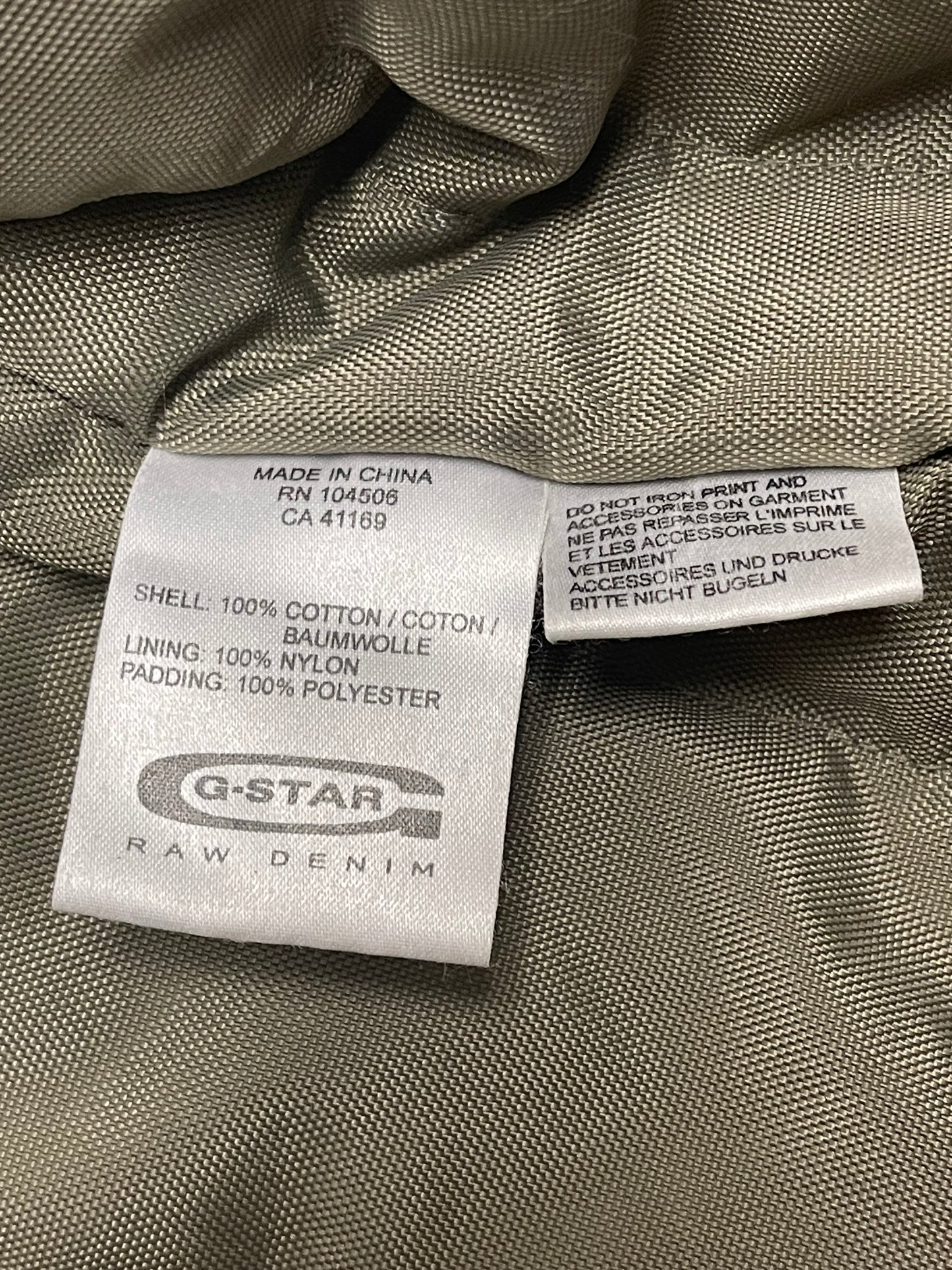 G-STAR RAW "KARMANN JKT" - M