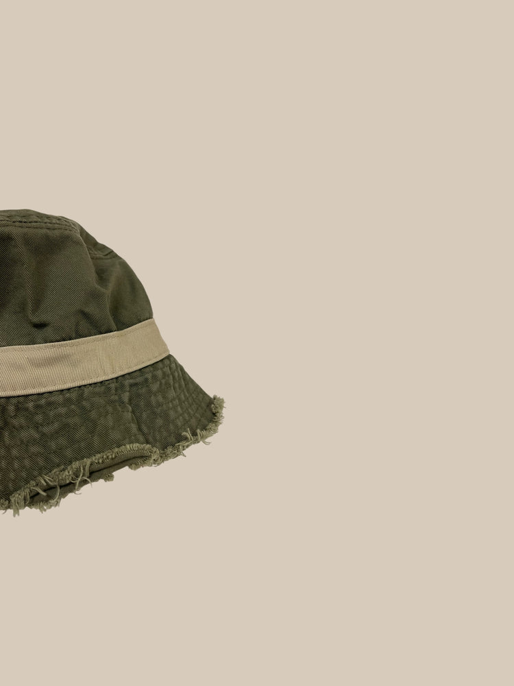 ARMY GREEN BUCKET HAT
