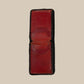 RED TOOLED “BJL” LEATHER WALLET